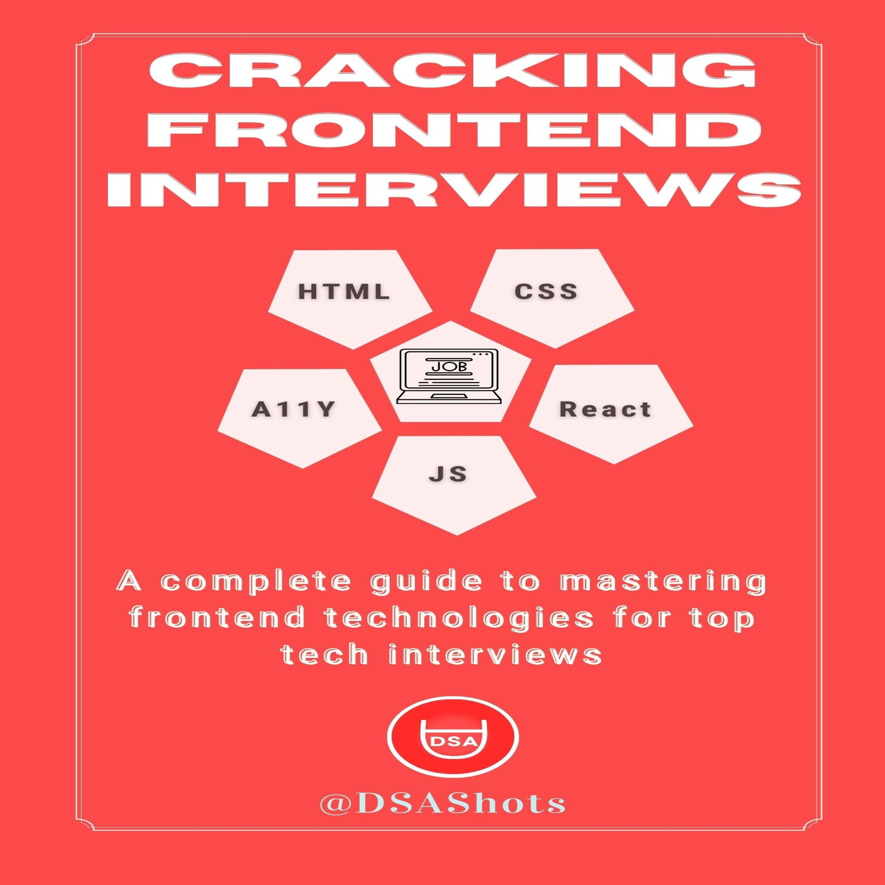 Cracking Top Tech Frontend Interviews