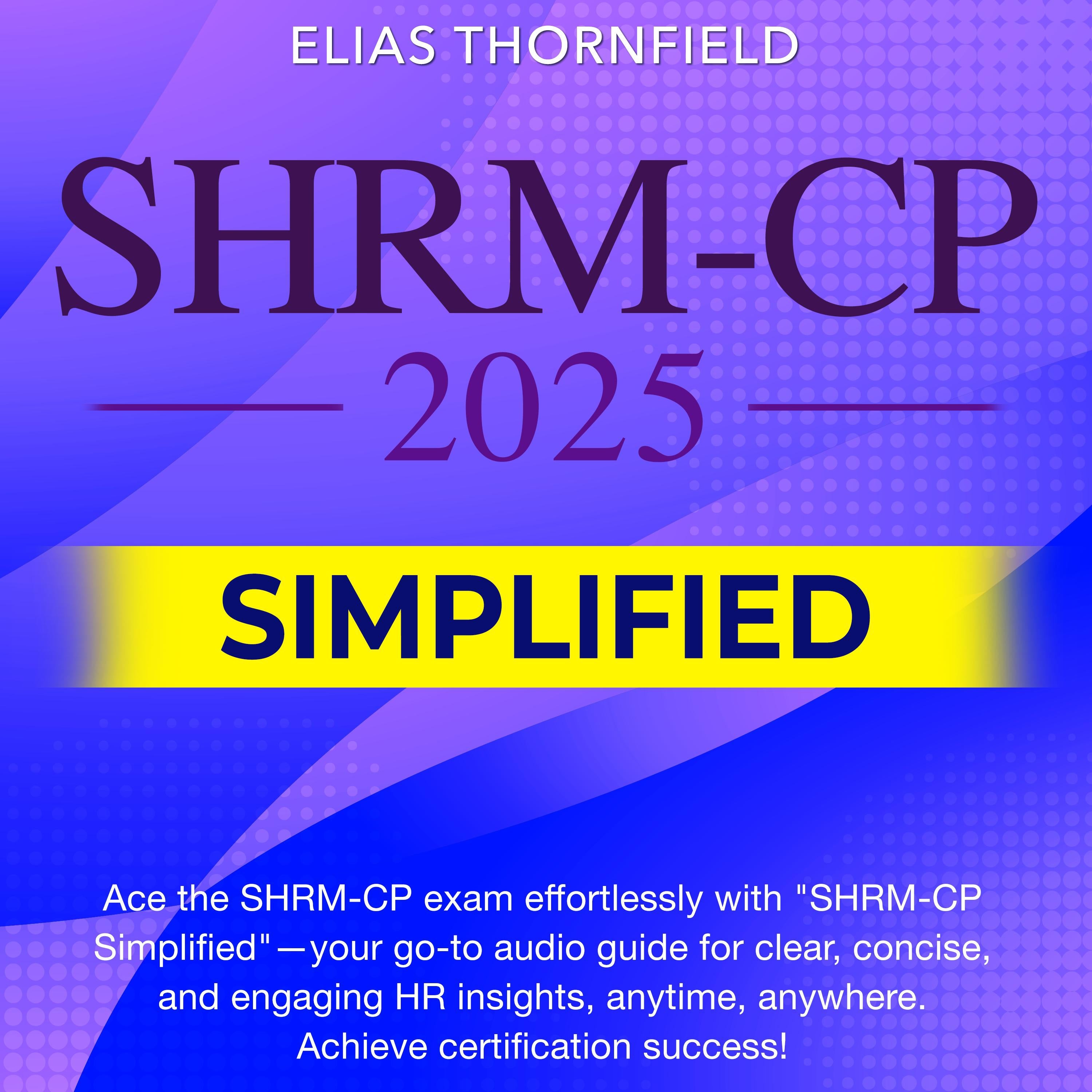 SHRM CP Simplified