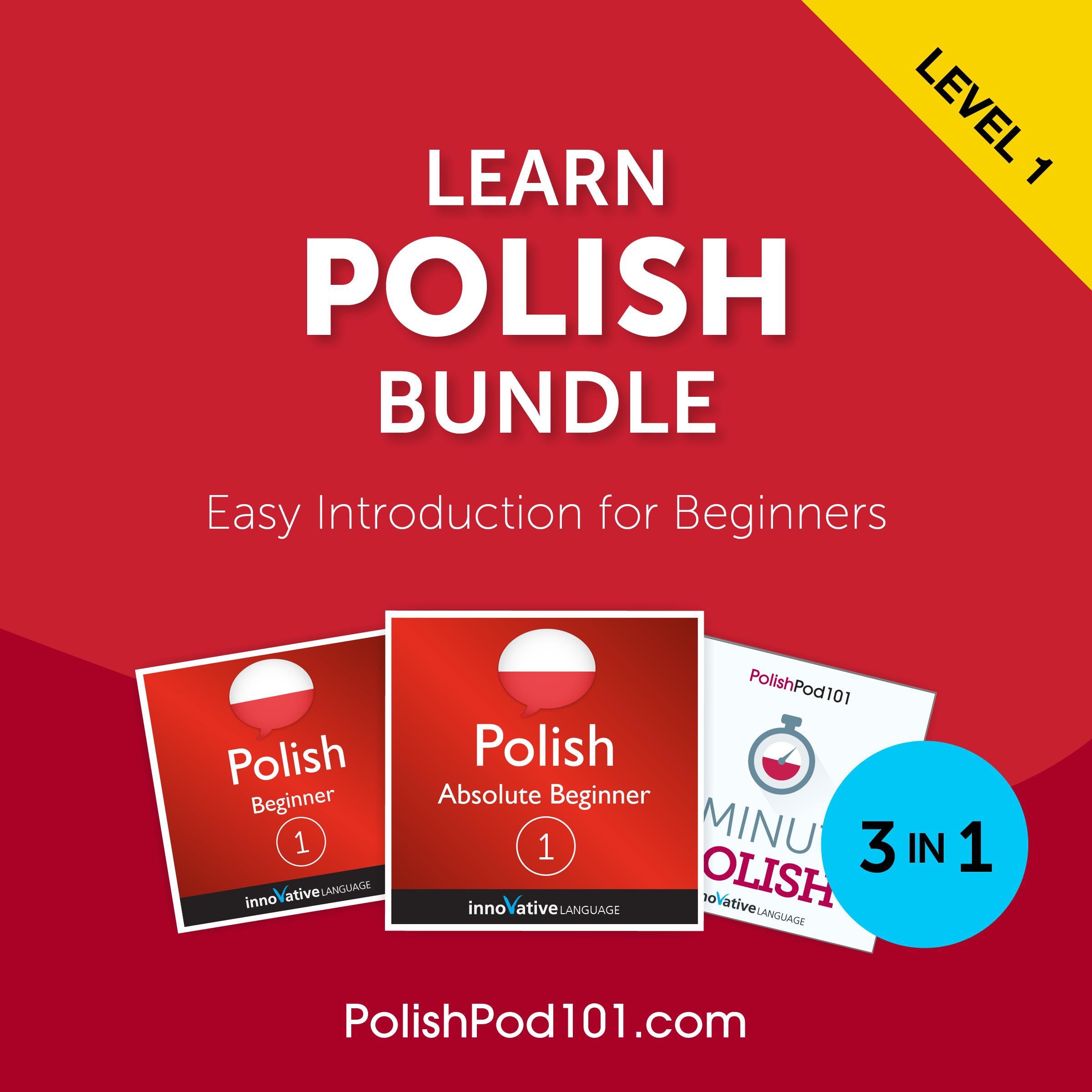 Learn Polish Bundle - Easy Introduction for Beginners (Level 1)
