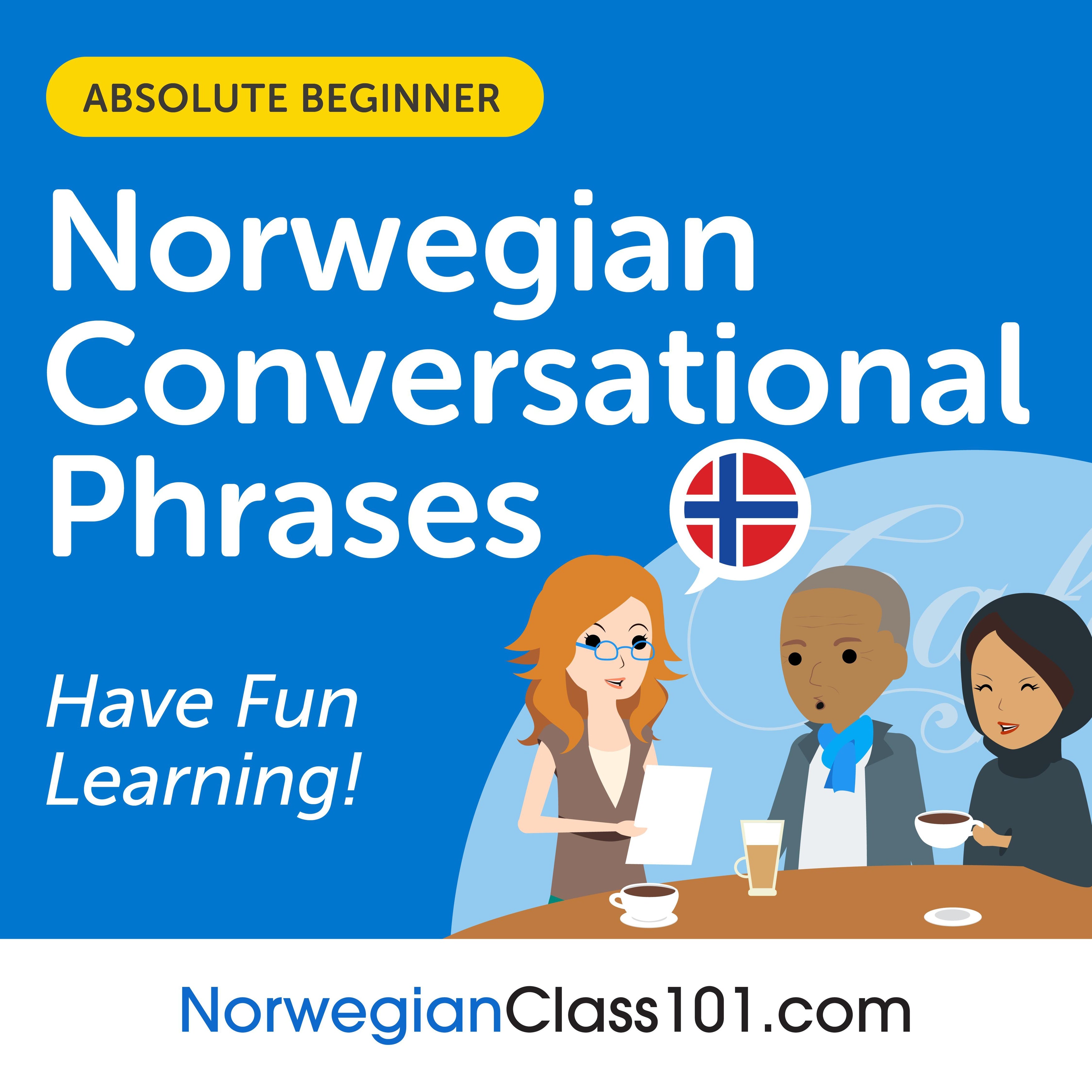 Conversational Phrases Norwegian Audiobook