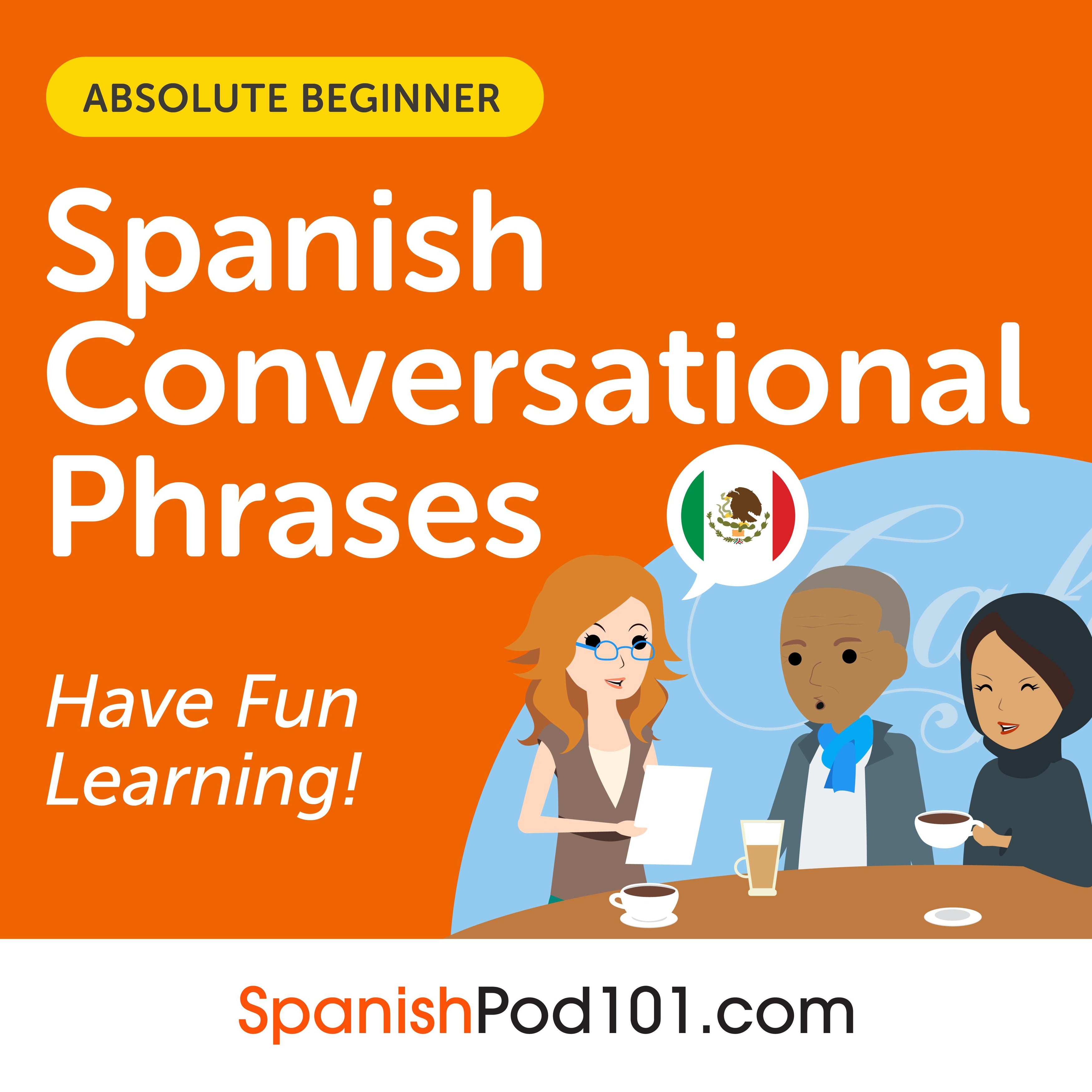 Conversational Phrases Spanish Audiobook