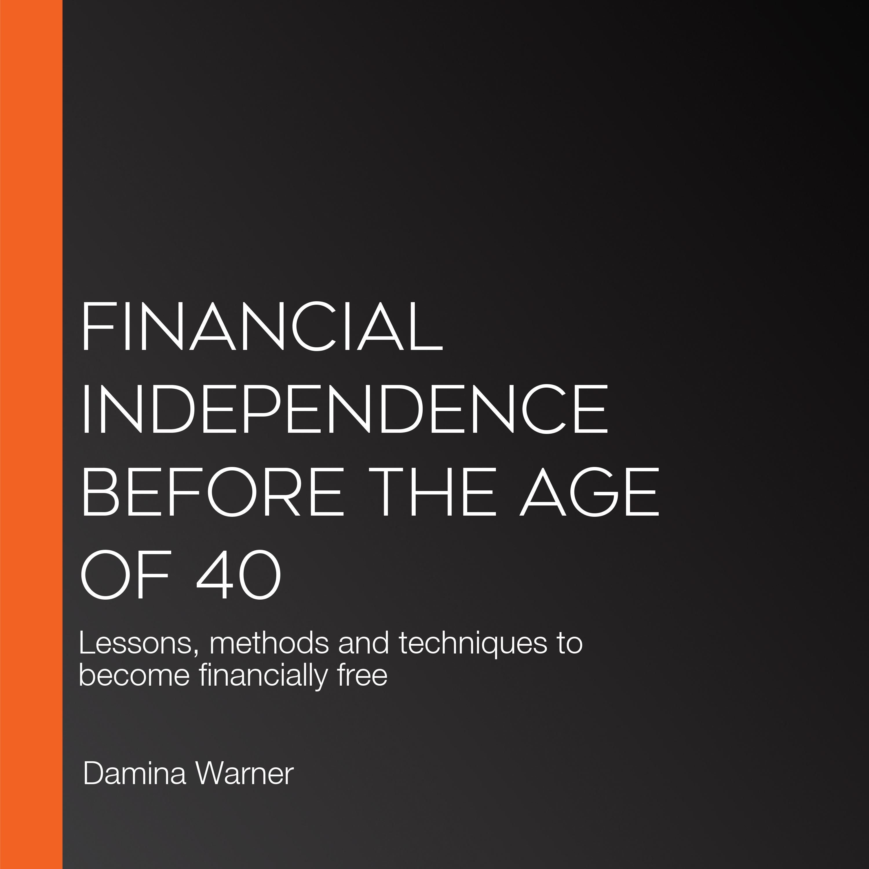 Financial independence before the age of 40
