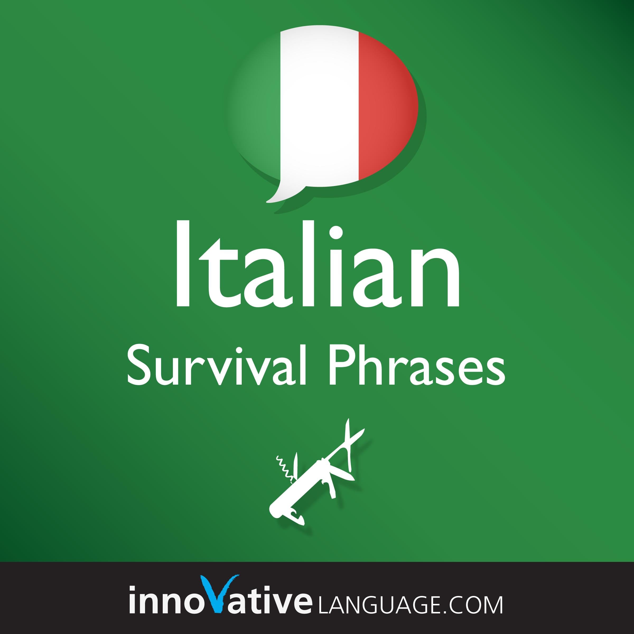 Learn Italian: Survival Phrases Italian