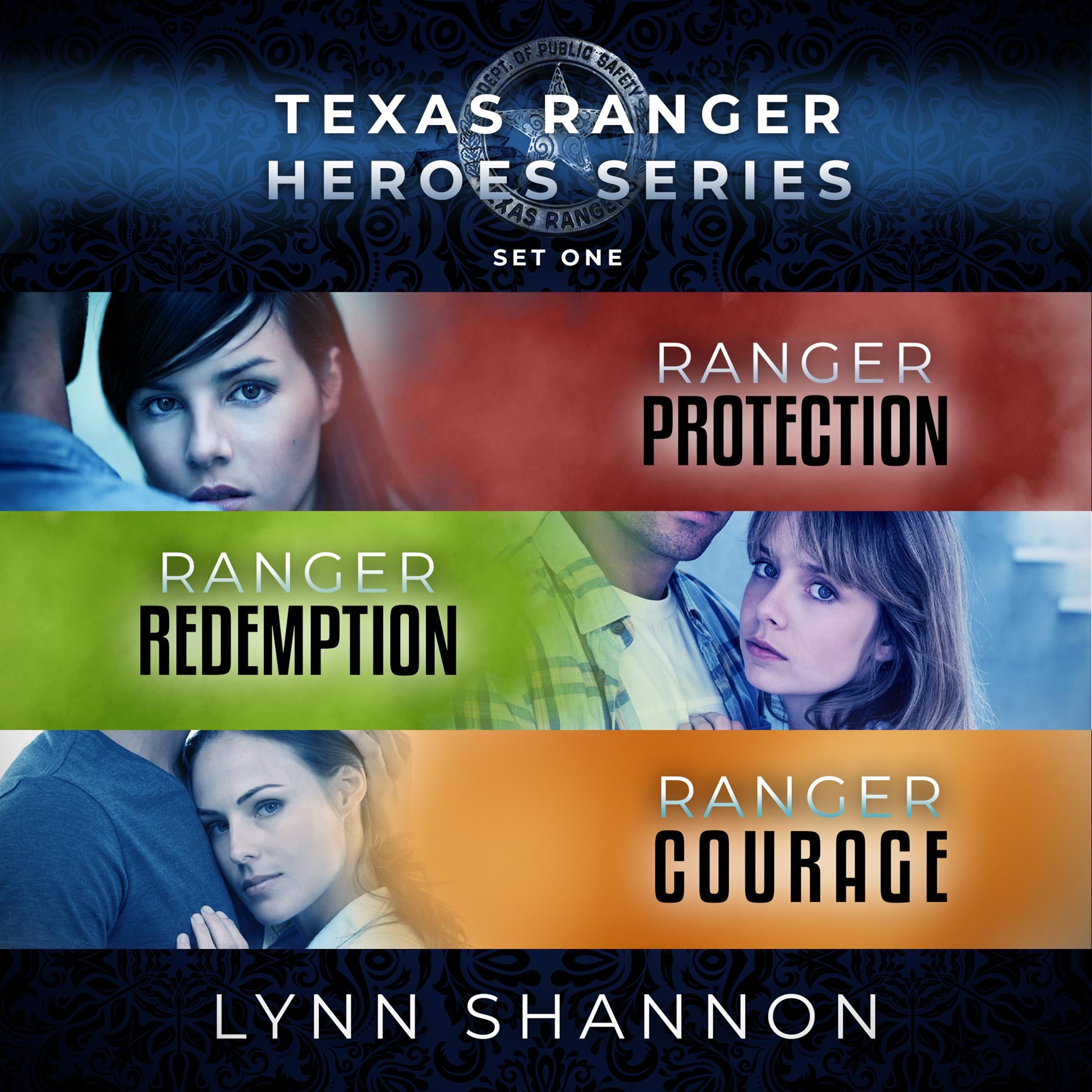 Texas Ranger Heroes Romantic Suspense Box Set: Books 1-3