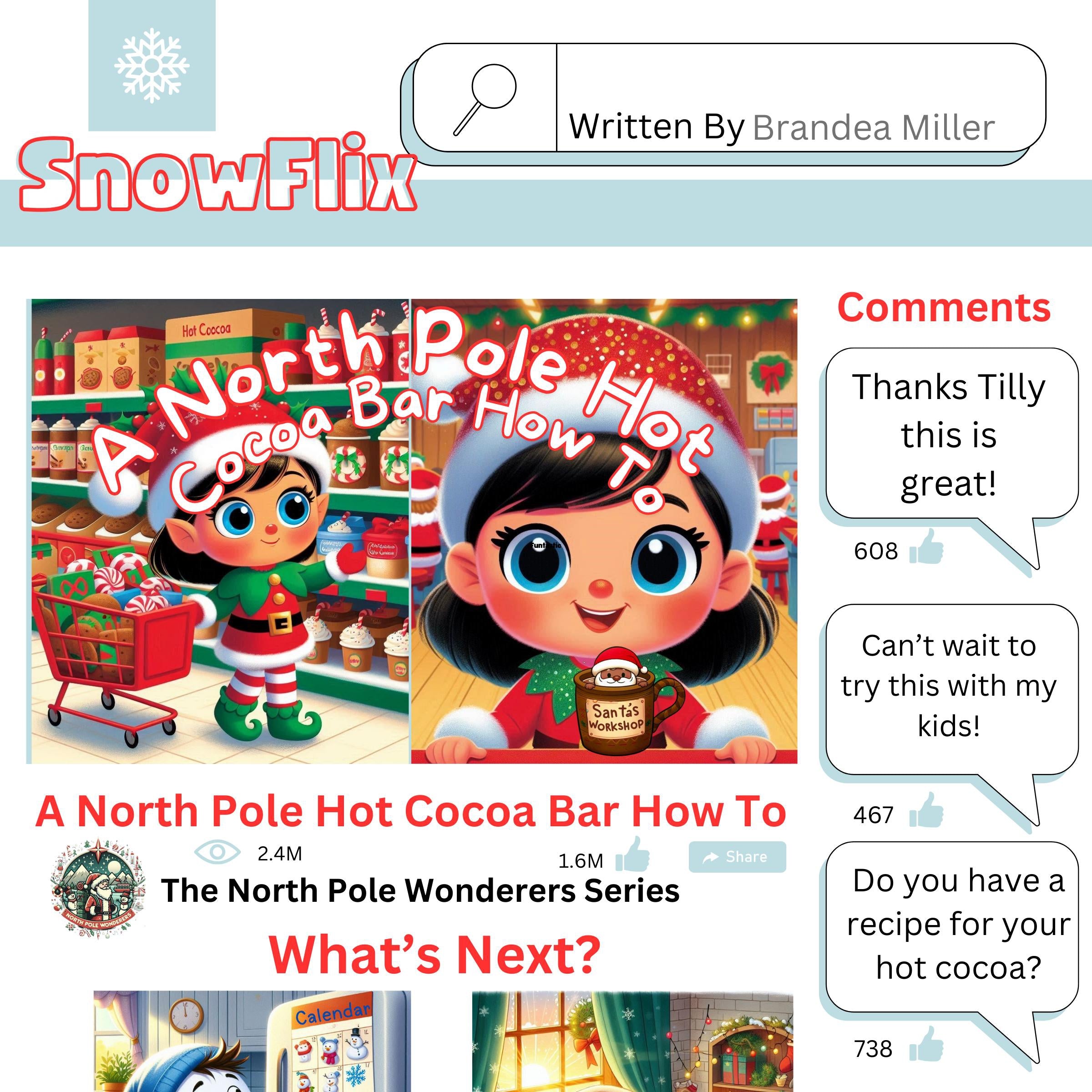 A North Pole Hot Cocoa Bar How To