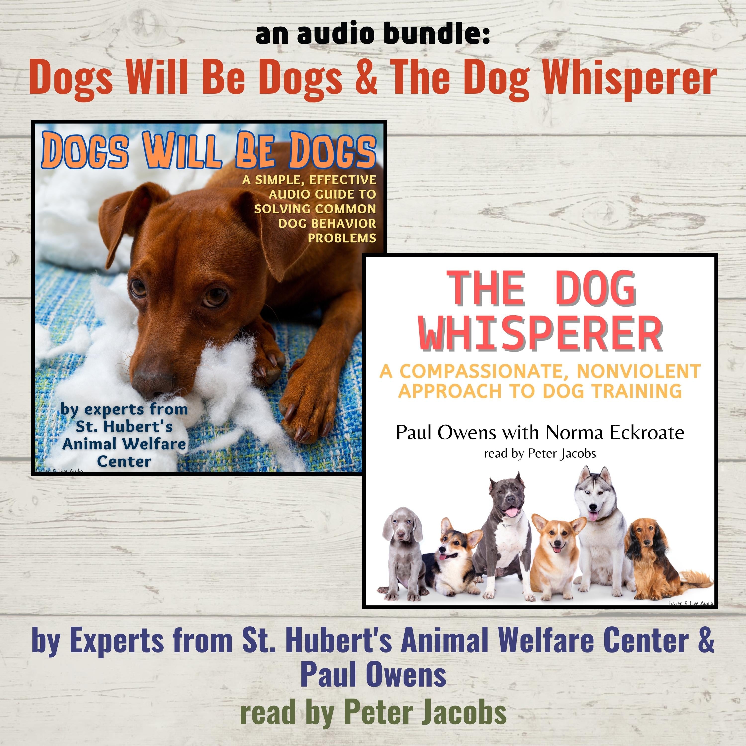 An Audio Bundle: The Dog Whisperer & Dogs Will Be Dogs