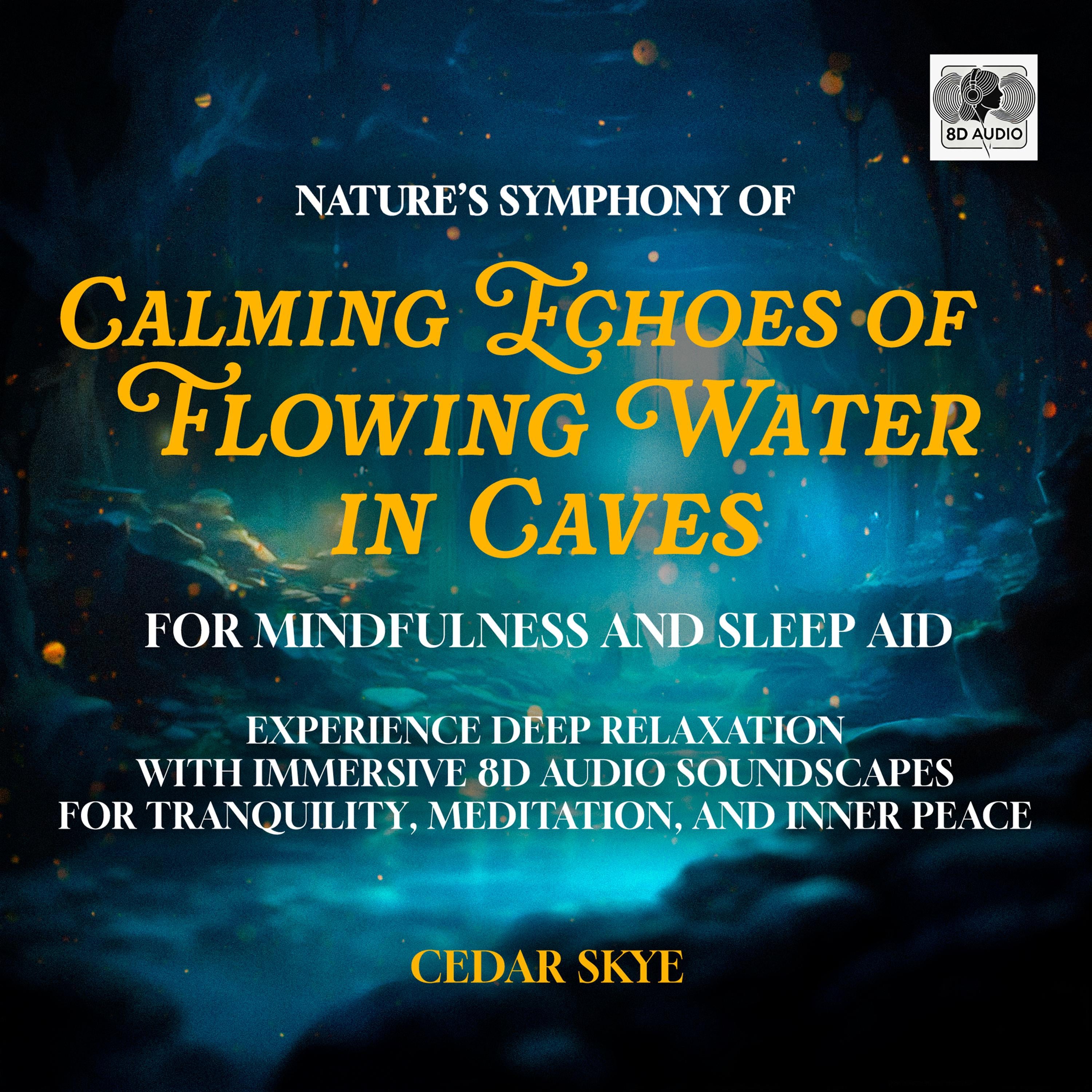 Nature’s Symphony of Calming Echoes of Flowing Water in Caves for Mindfulness and Sleep Aid