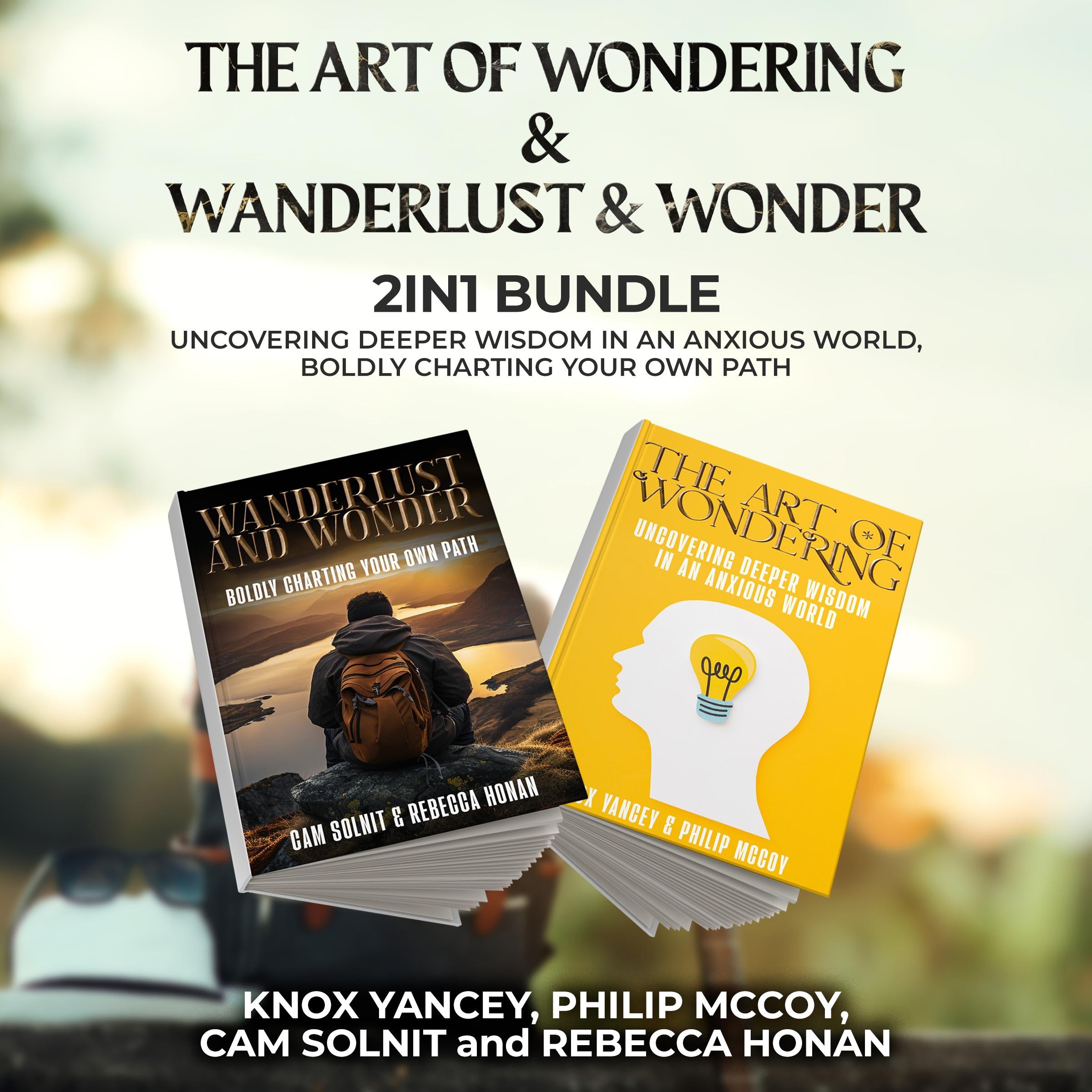 The Art of Wondering and Wanderlust and Wonder 2-in-1 Bundle