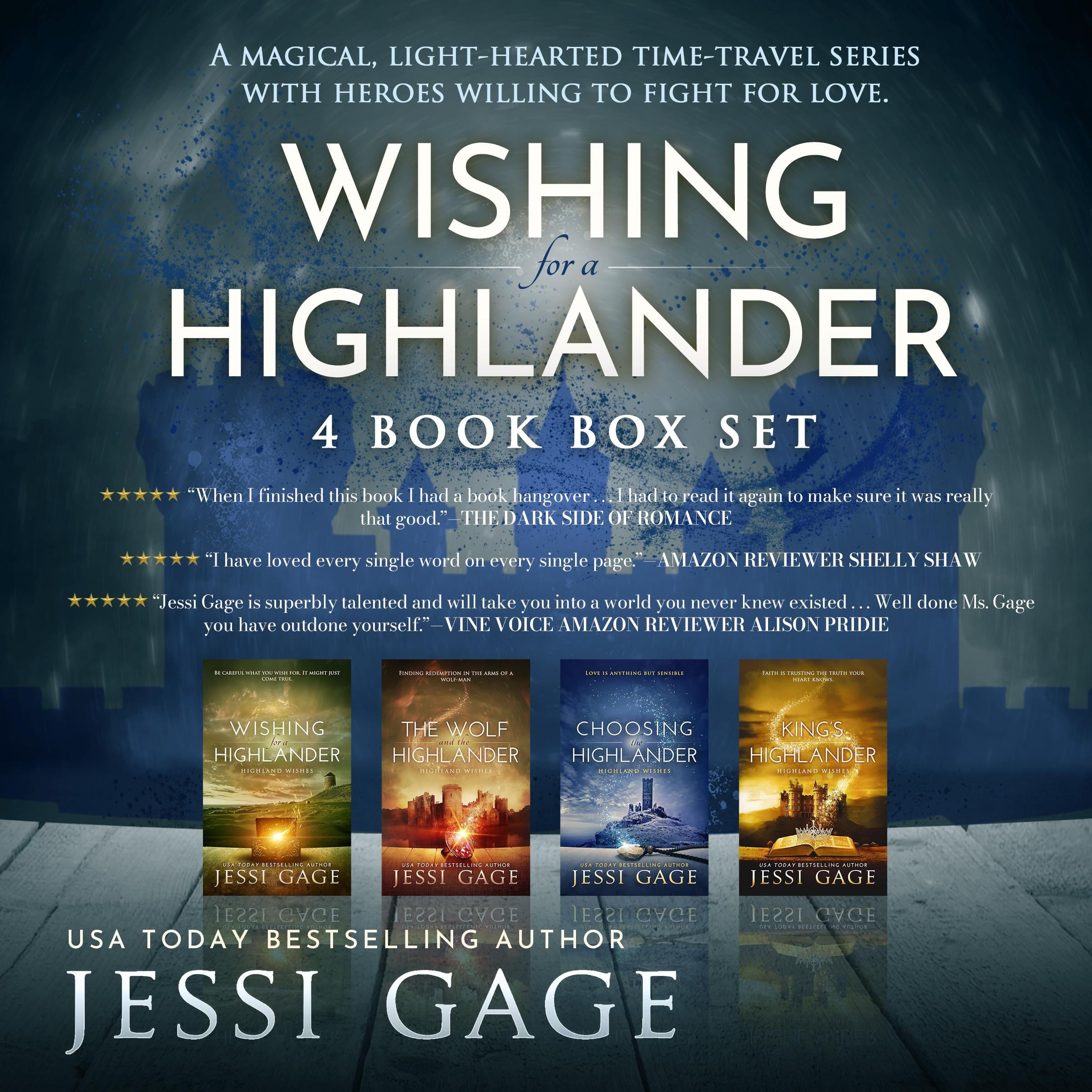 Wishing For a Highlander 4 Book Boxset
