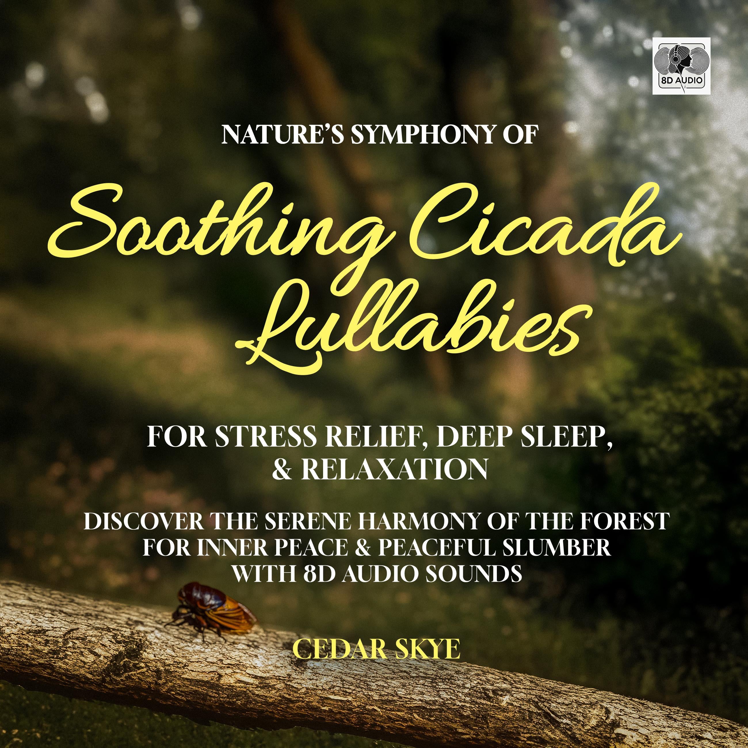 Nature's Symphony Of Soothing Cicada Lullabies For Stress Relief, Deep Sleep, & Relaxation