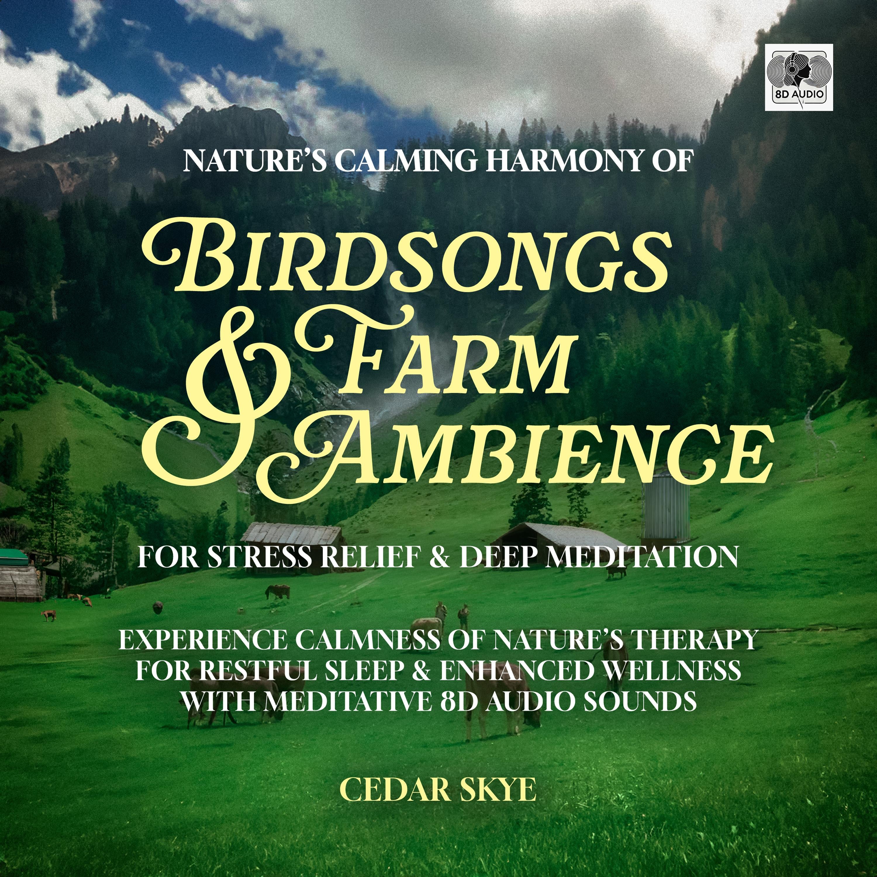 Nature's Calming Harmony of Birdsongs & Farm Ambience for Stress Relief & Deep Meditation