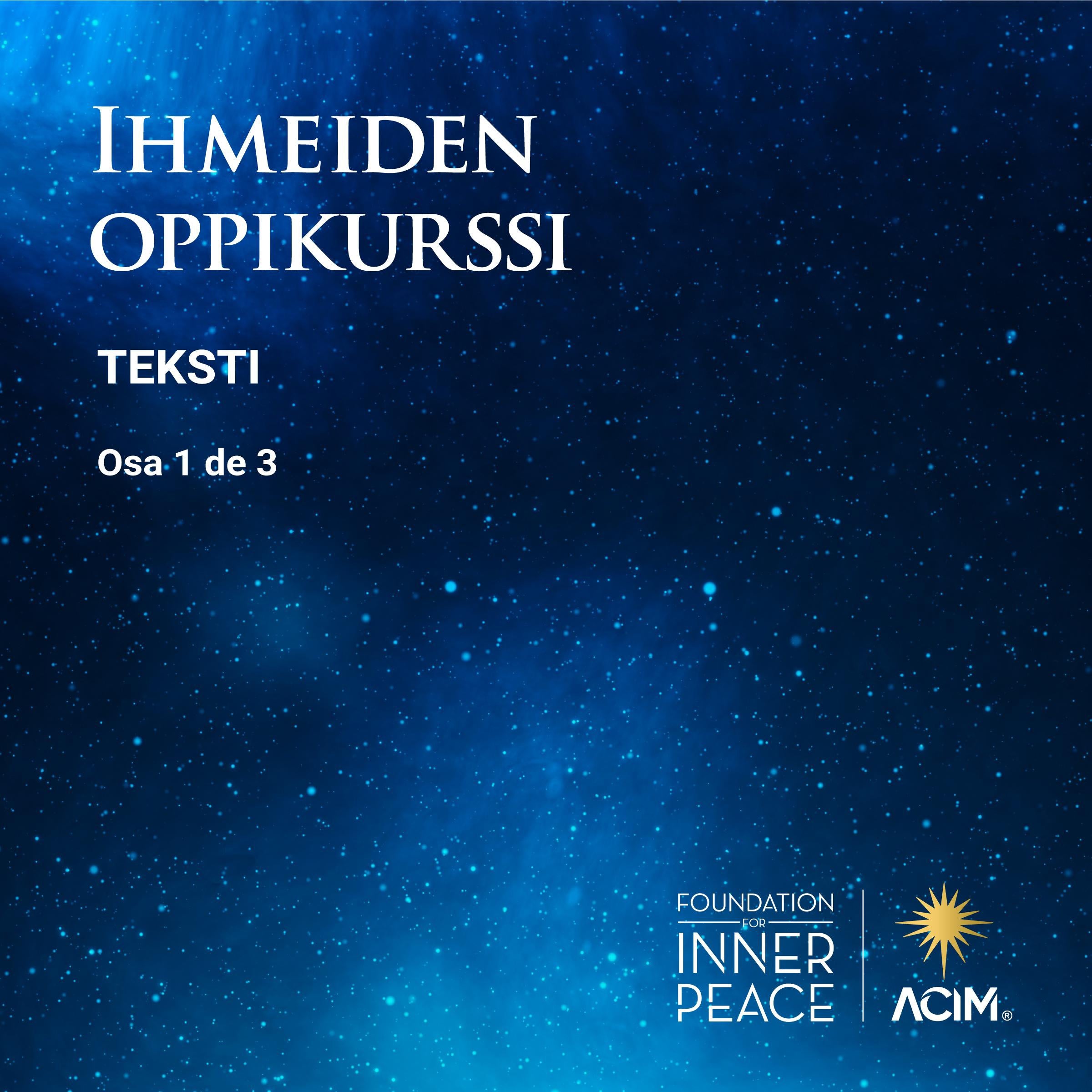 Ihmeiden oppikurssi, Teksti