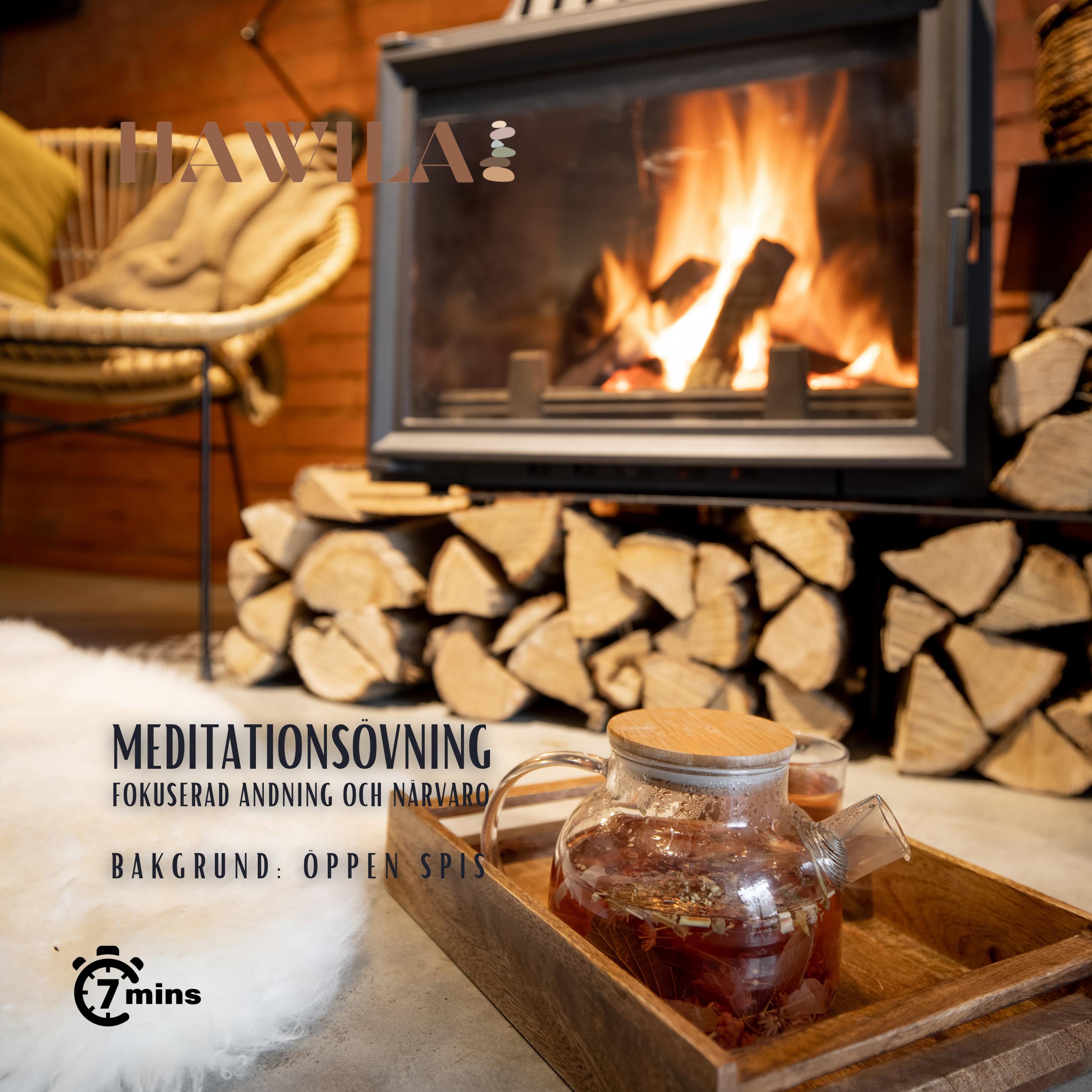 Meditationsövning - Öppen spis