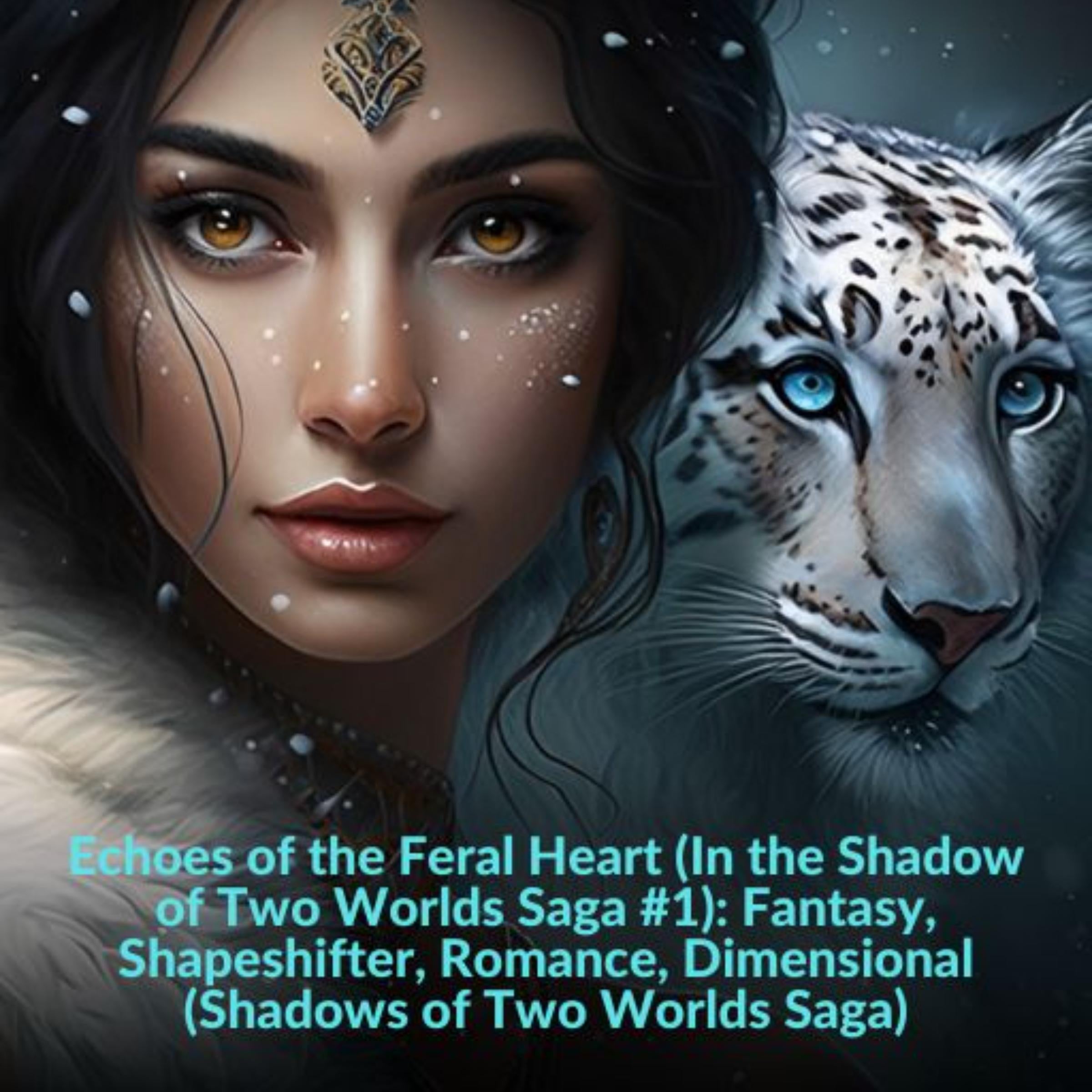 Echoes of the Feral Heart (In the Shadow of Two Worlds Saga #1): Fantasy, Shapeshifter, Romance, Dimensional (Shadows of Two Worlds Saga)