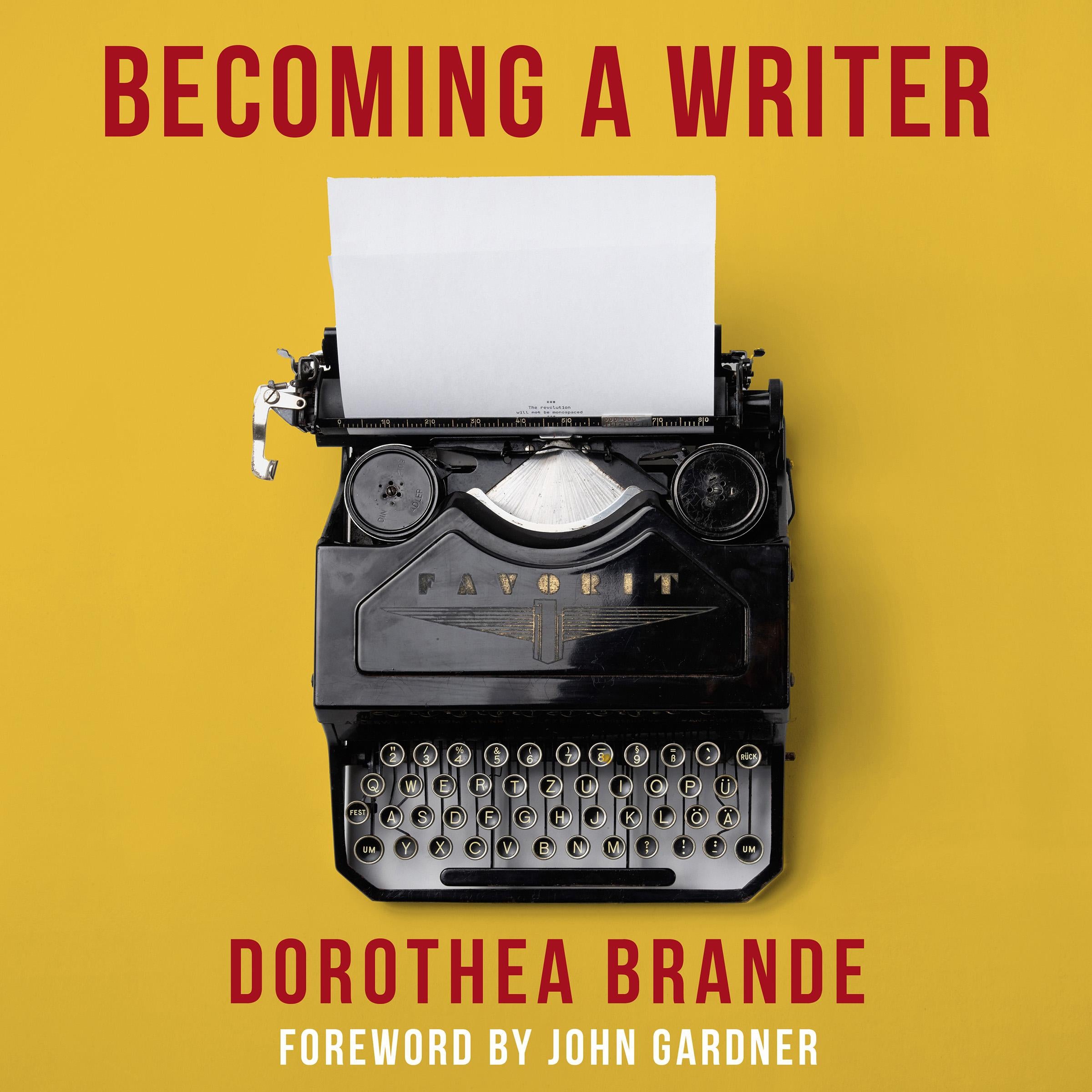 Becoming a Writer