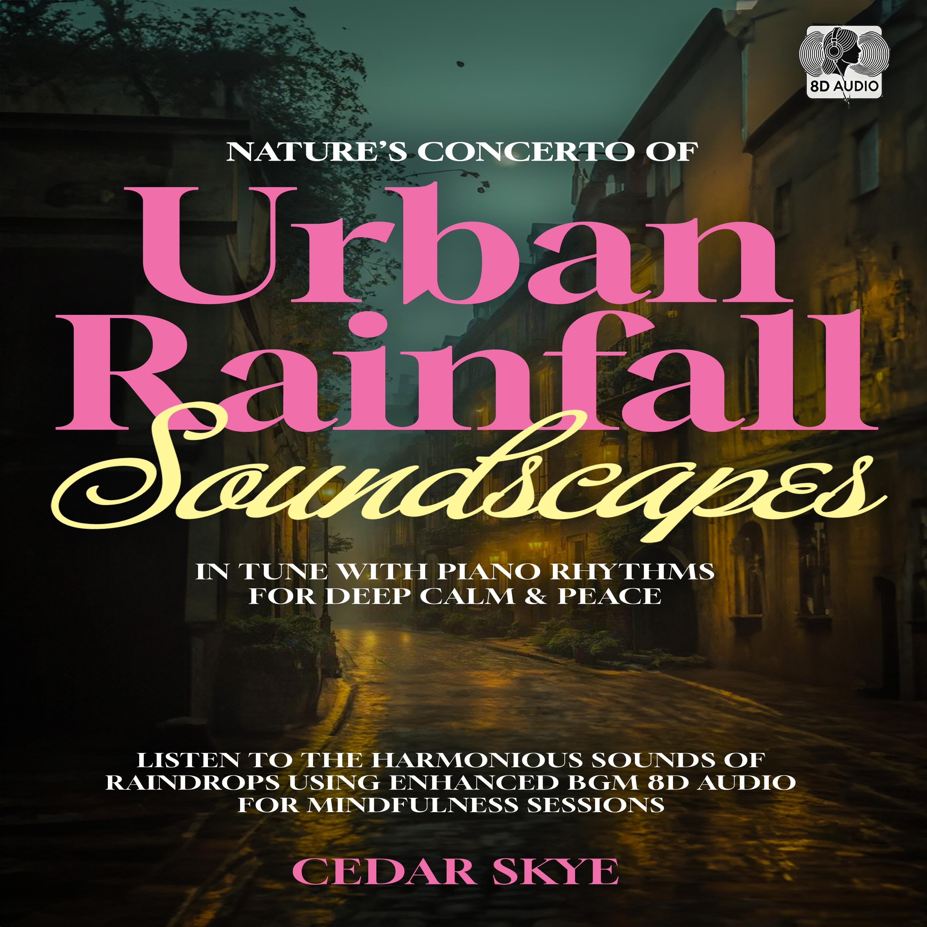 Nature’s Concerto Of Urban Rainfall Soundscapes In Tune With Piano Rhythms For Deep Calm & Peace