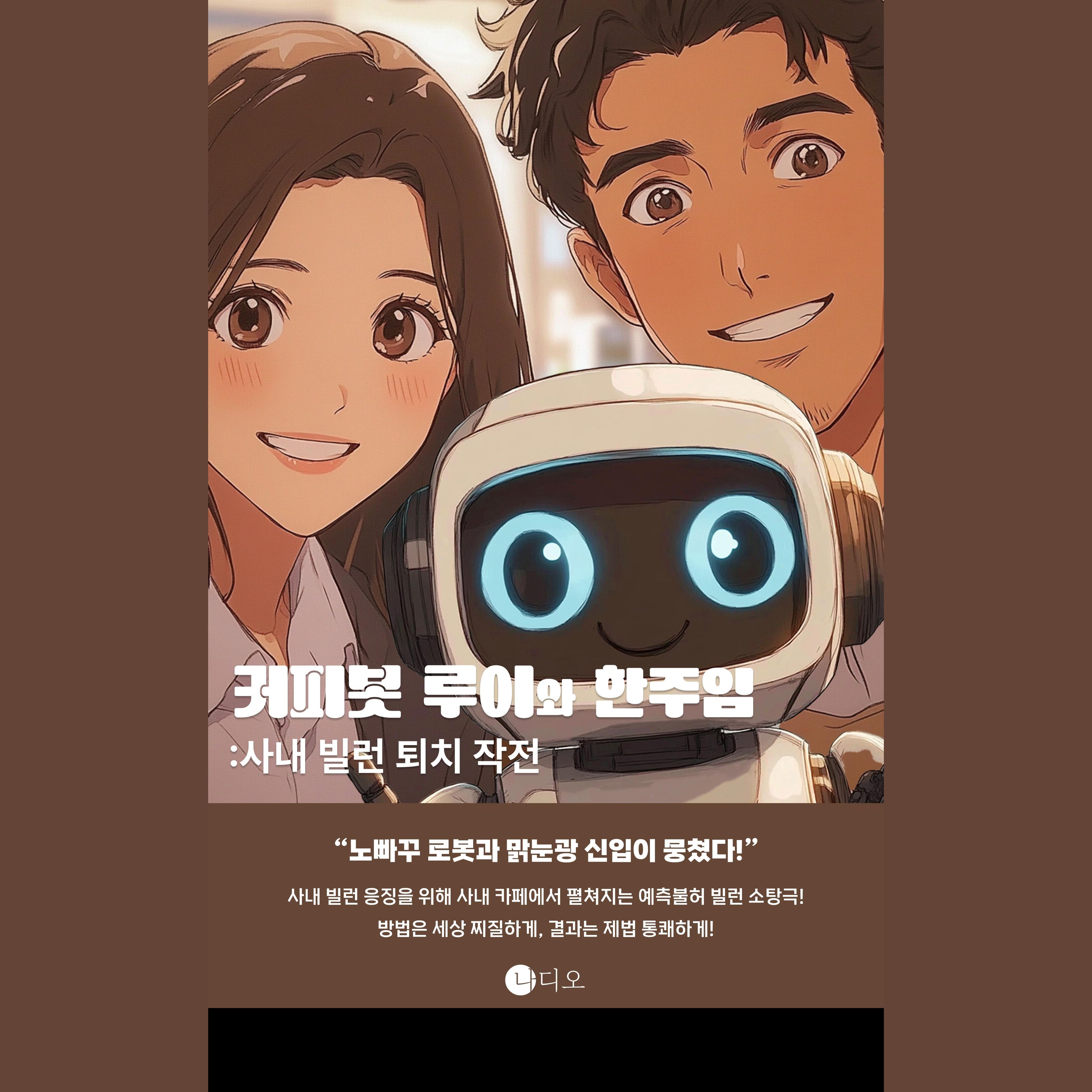 커피봇 루이와 한주임