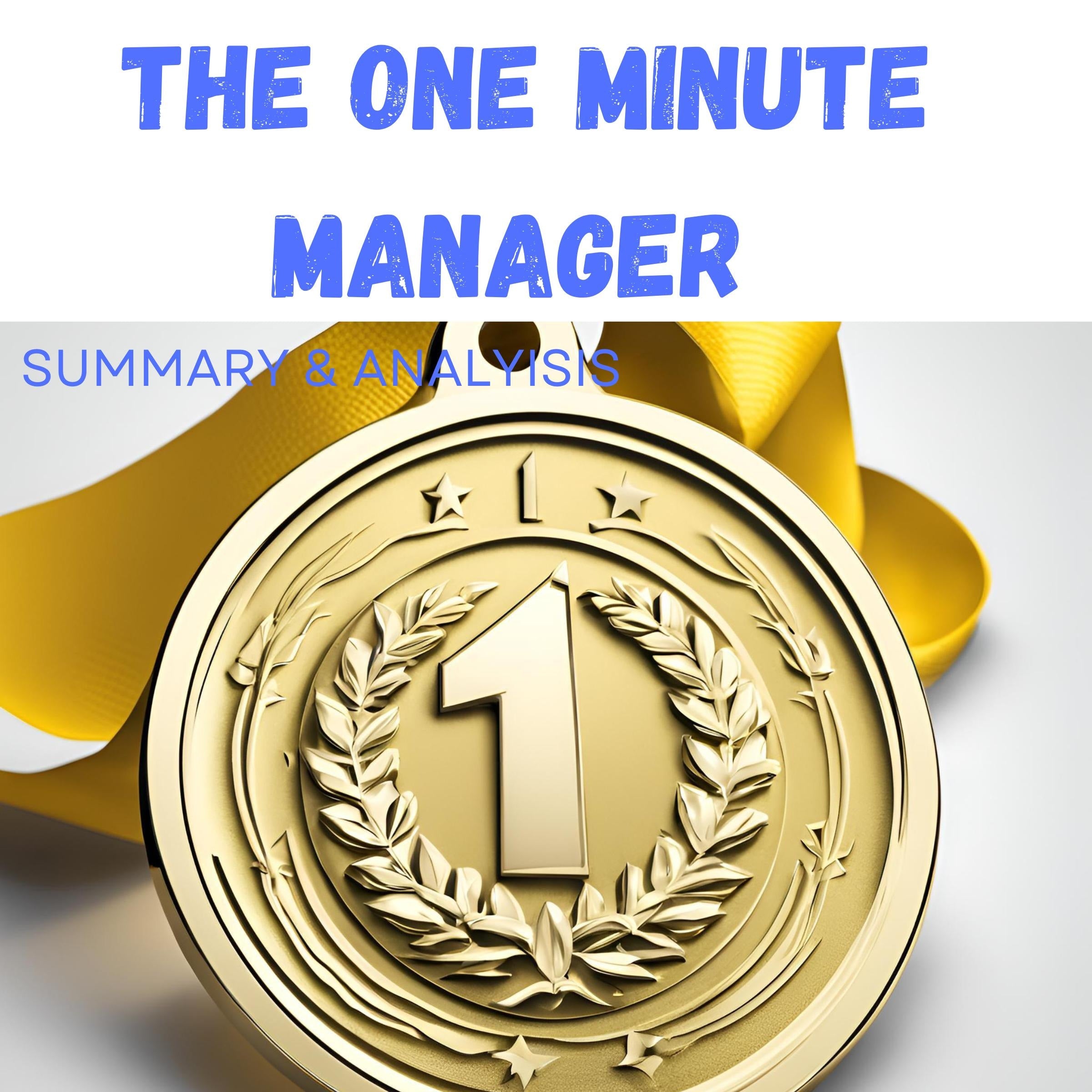 The One Minute Manager: Book summary & analysis