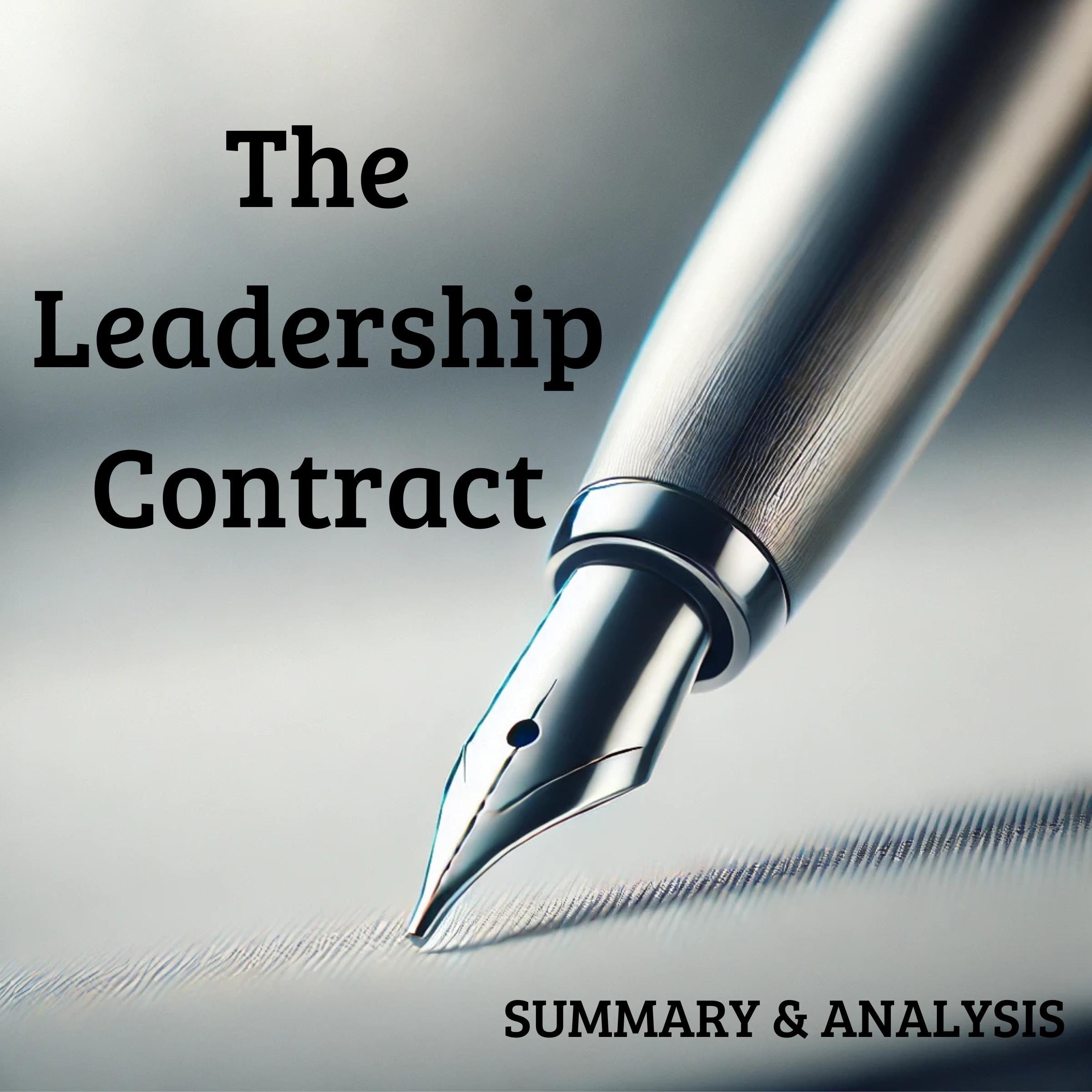 The Leadership Contract: Book summary & analysis
