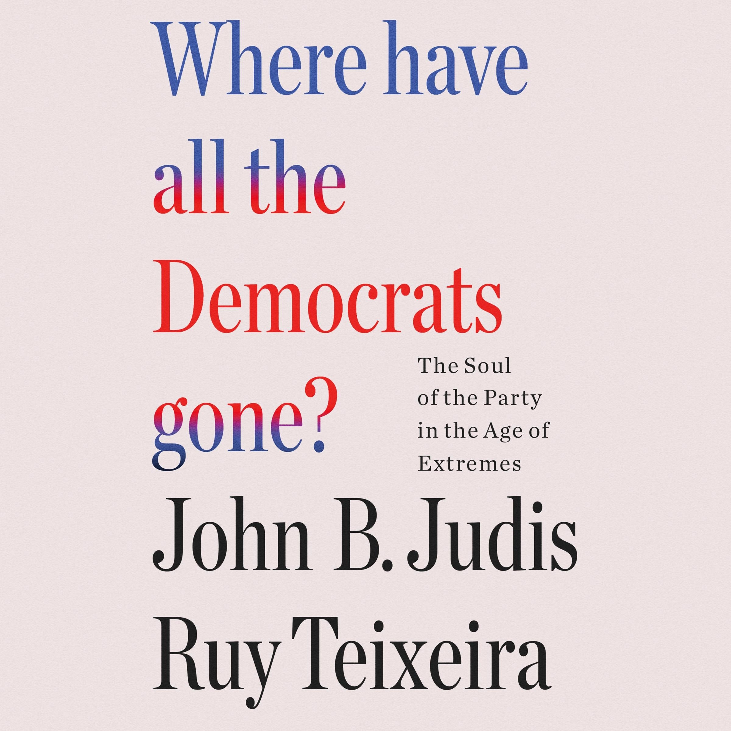 Where Have All the Democrats Gone?
