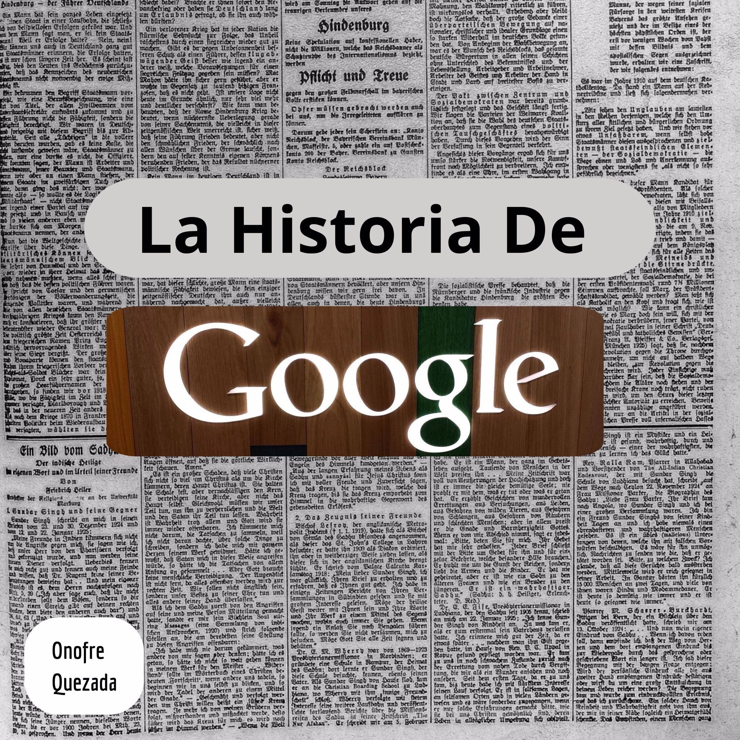 La Historia De Google