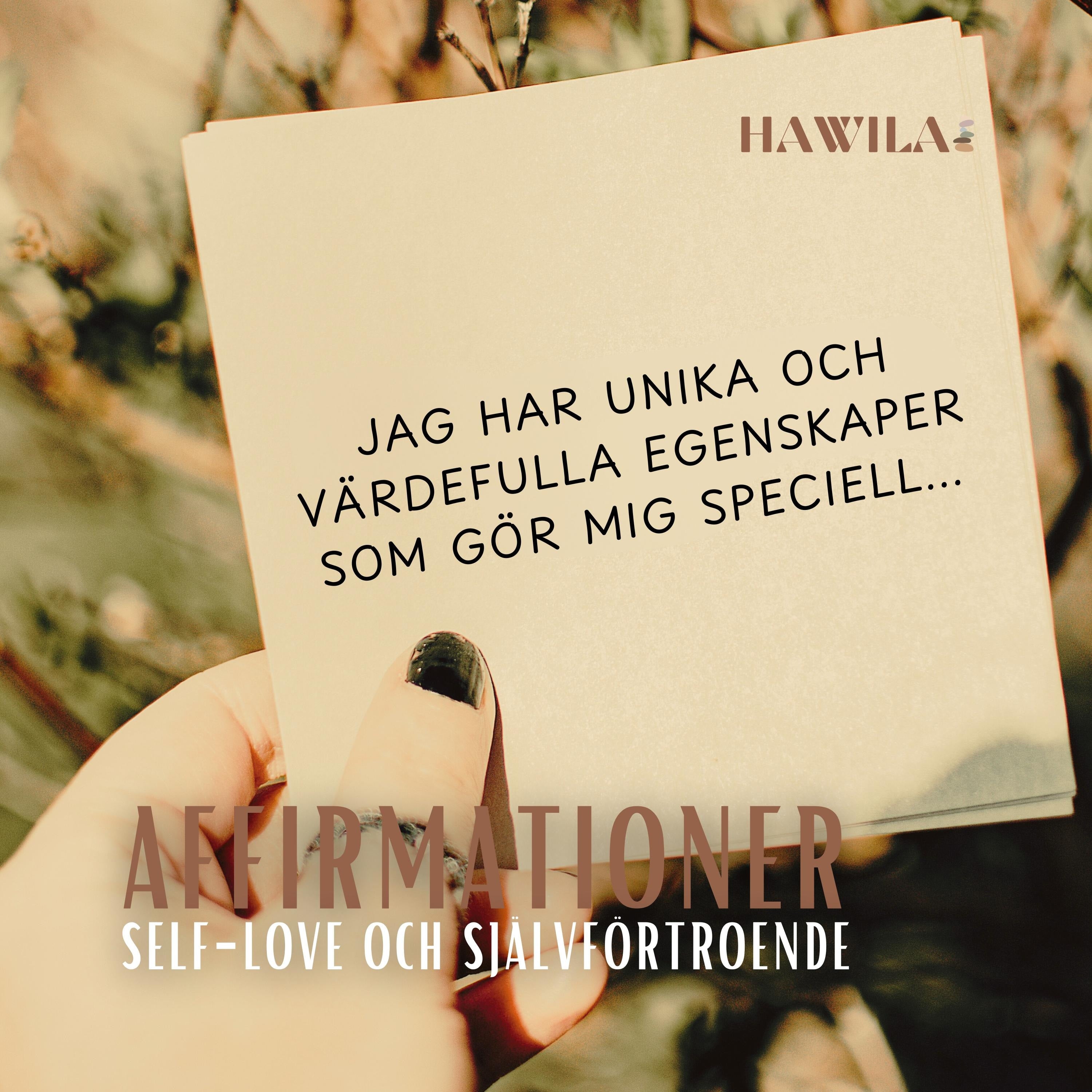 Affirmationer: Self-Love och självförtroende