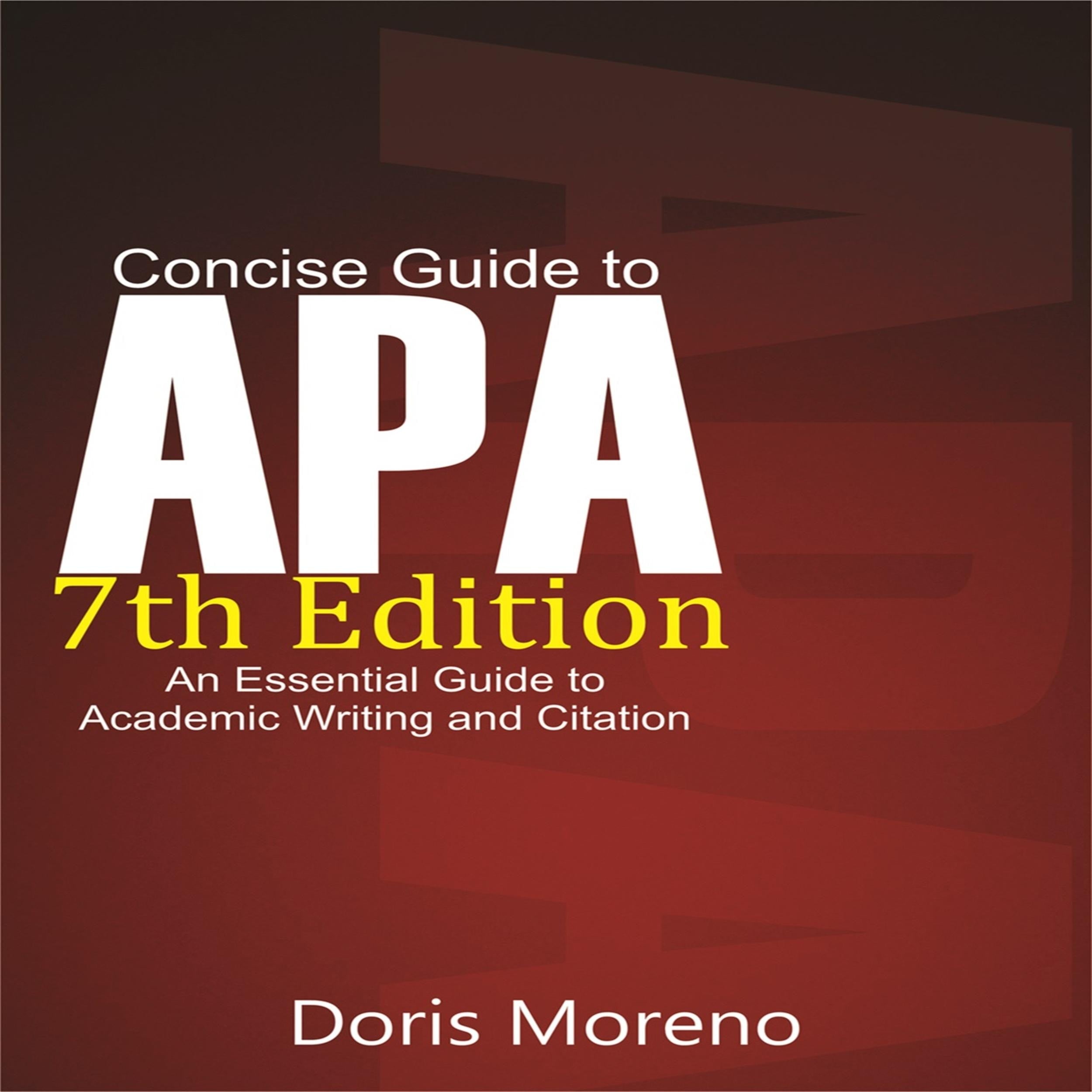 Concise Guide to APA 7TH Edition