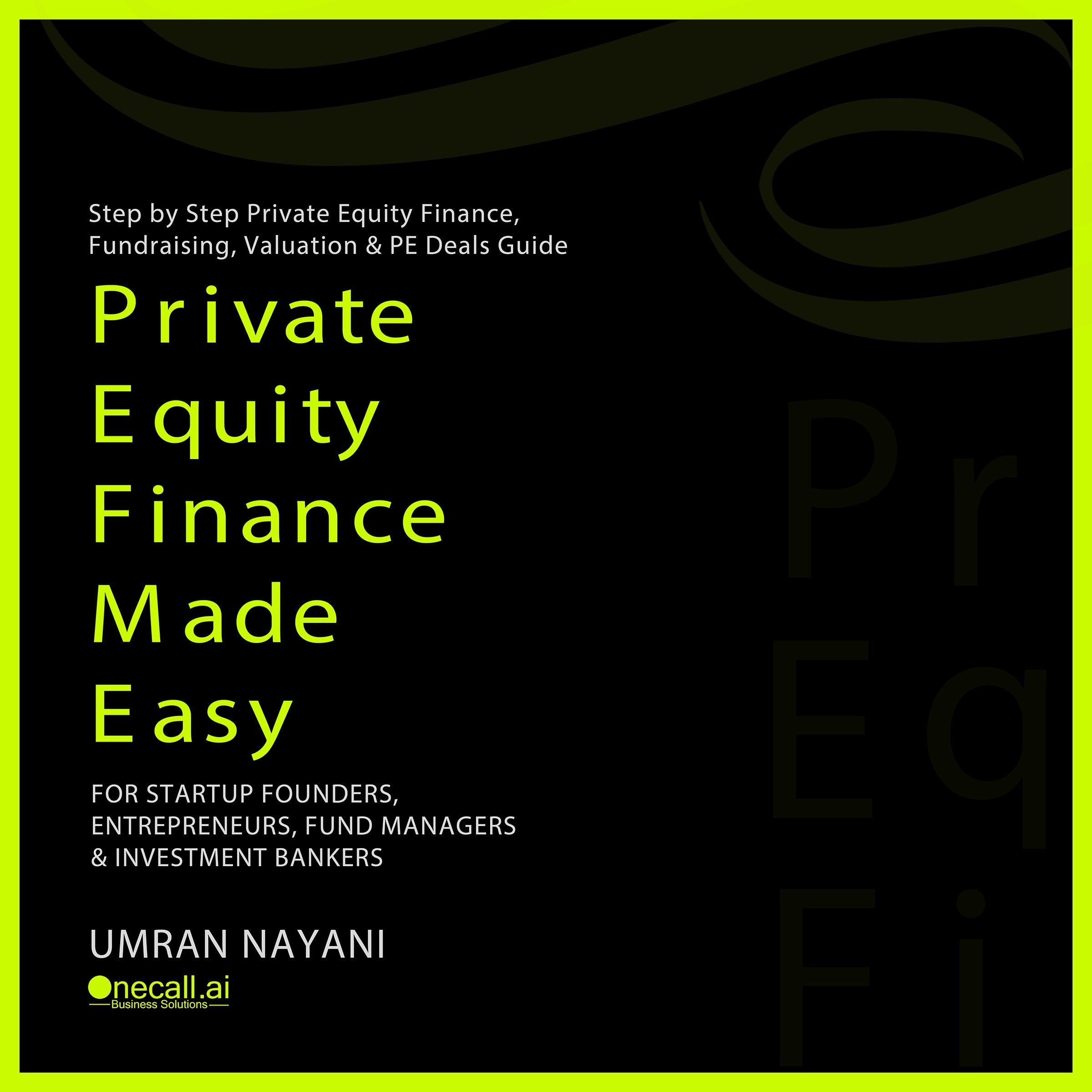 Private Equity Finance Made Easy