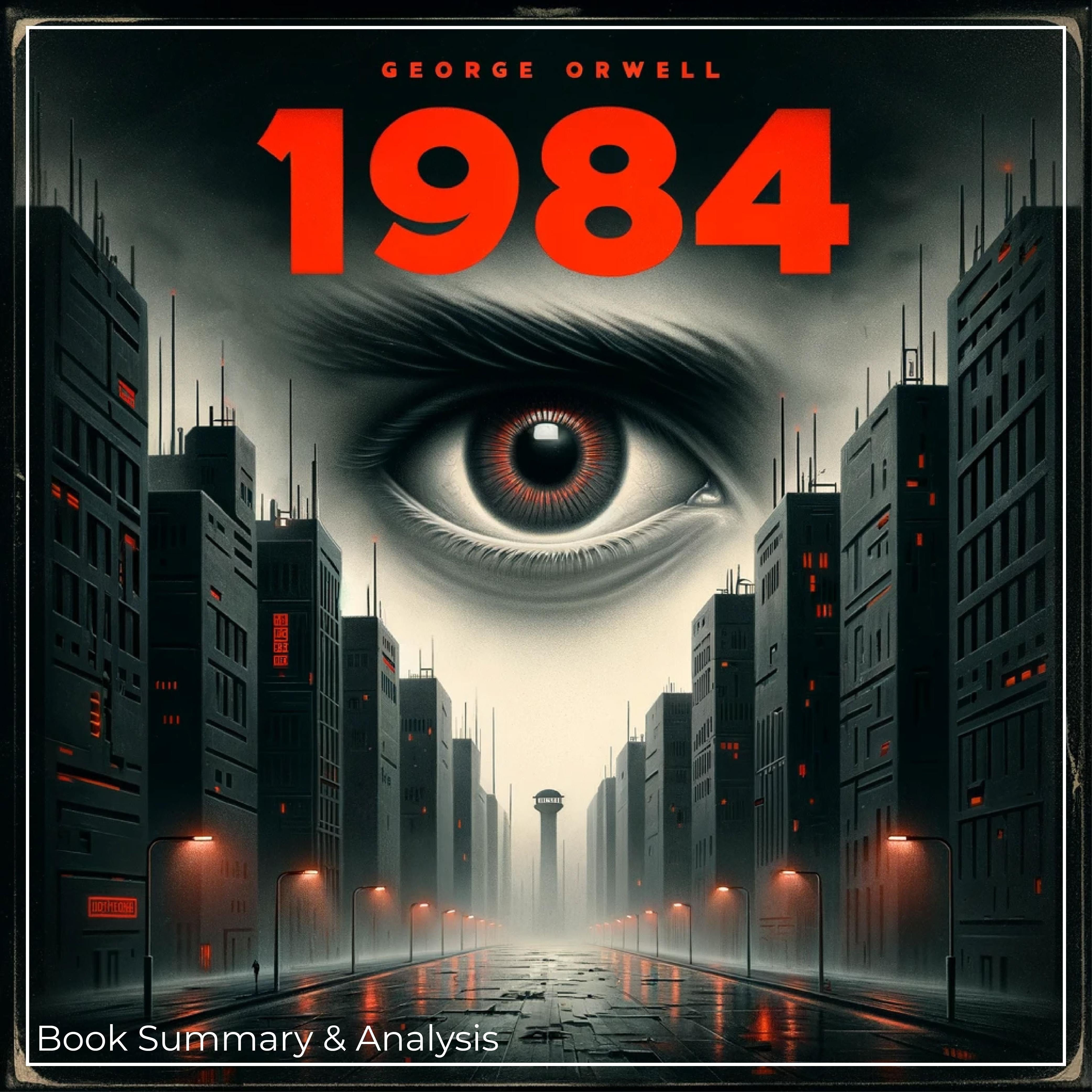 Book Summary & Analysis of 1984  by George Orwell.