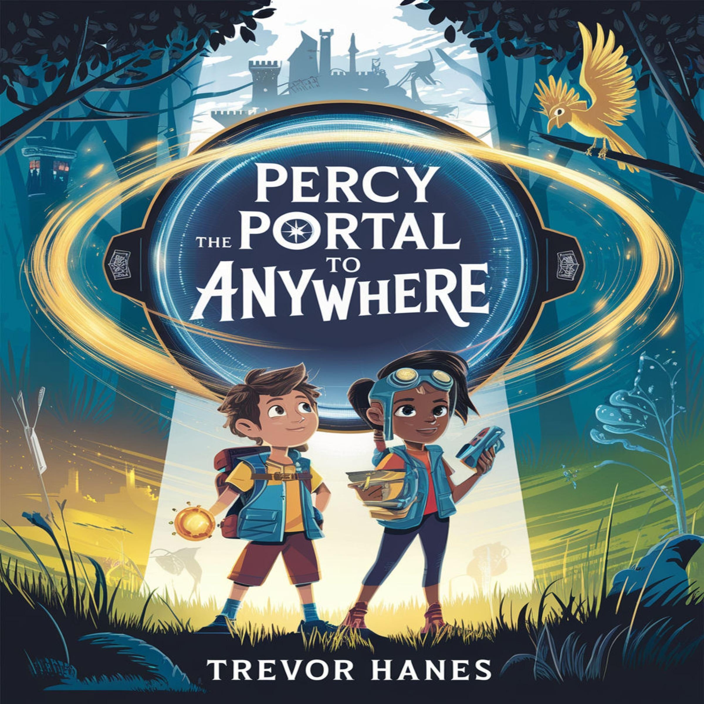 Percy and the Portal to Anywhere: A thrilling mystery adventure for kids aged 8-12