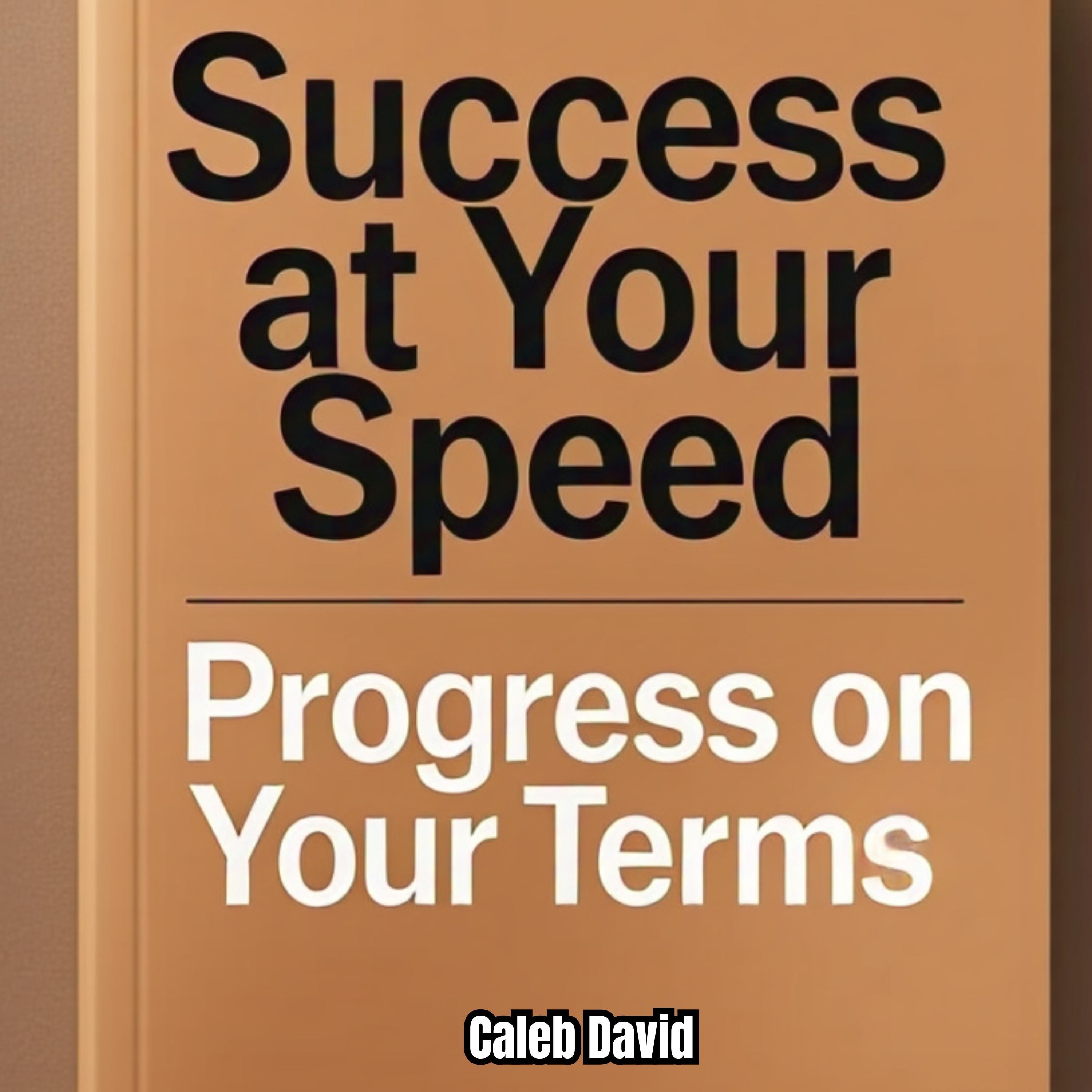 Success at Your Speed