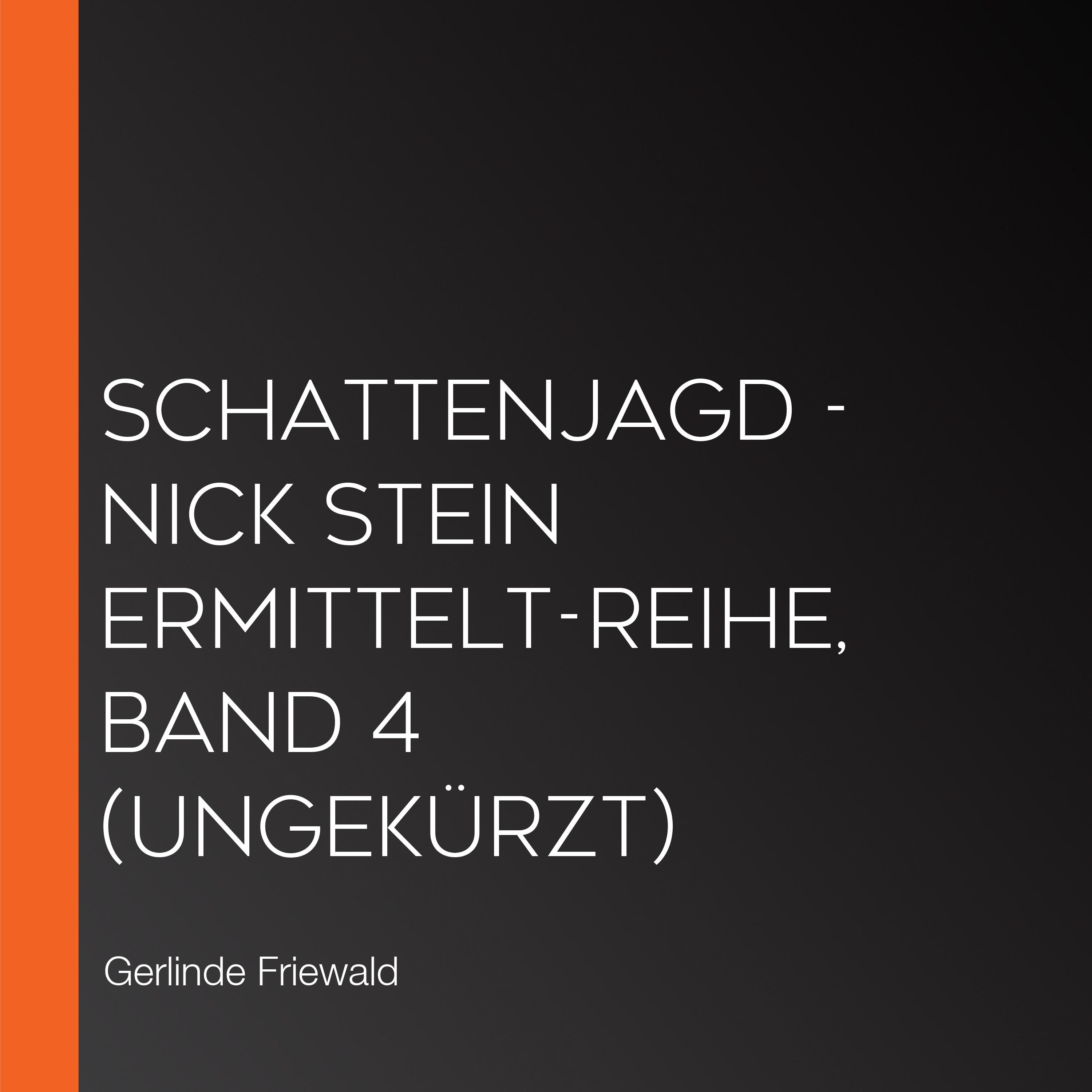 Schattenjagd - Nick Stein ermittelt-Reihe, Band 4 (Ungekürzt)