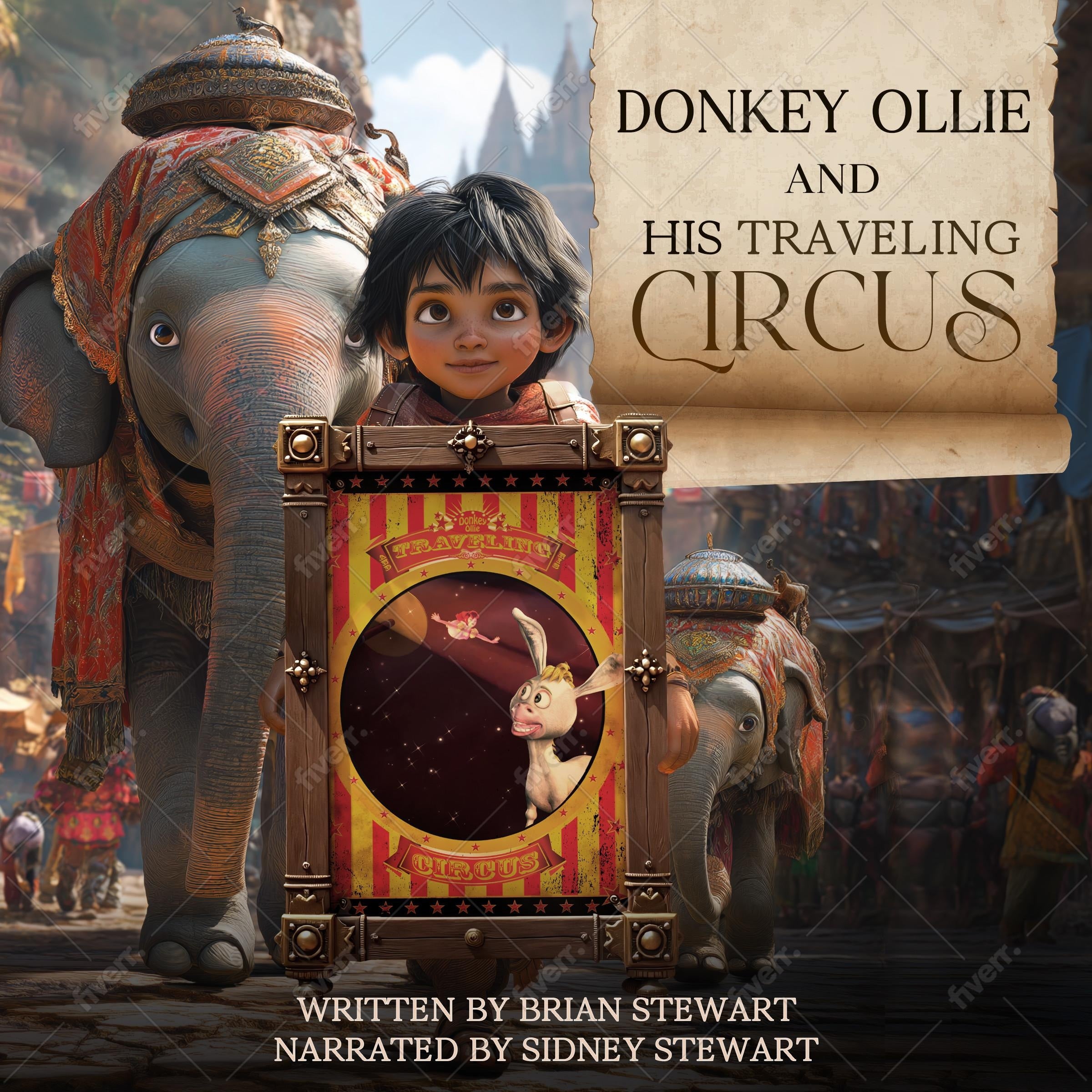 Donkey Ollie and His Traveling Circus