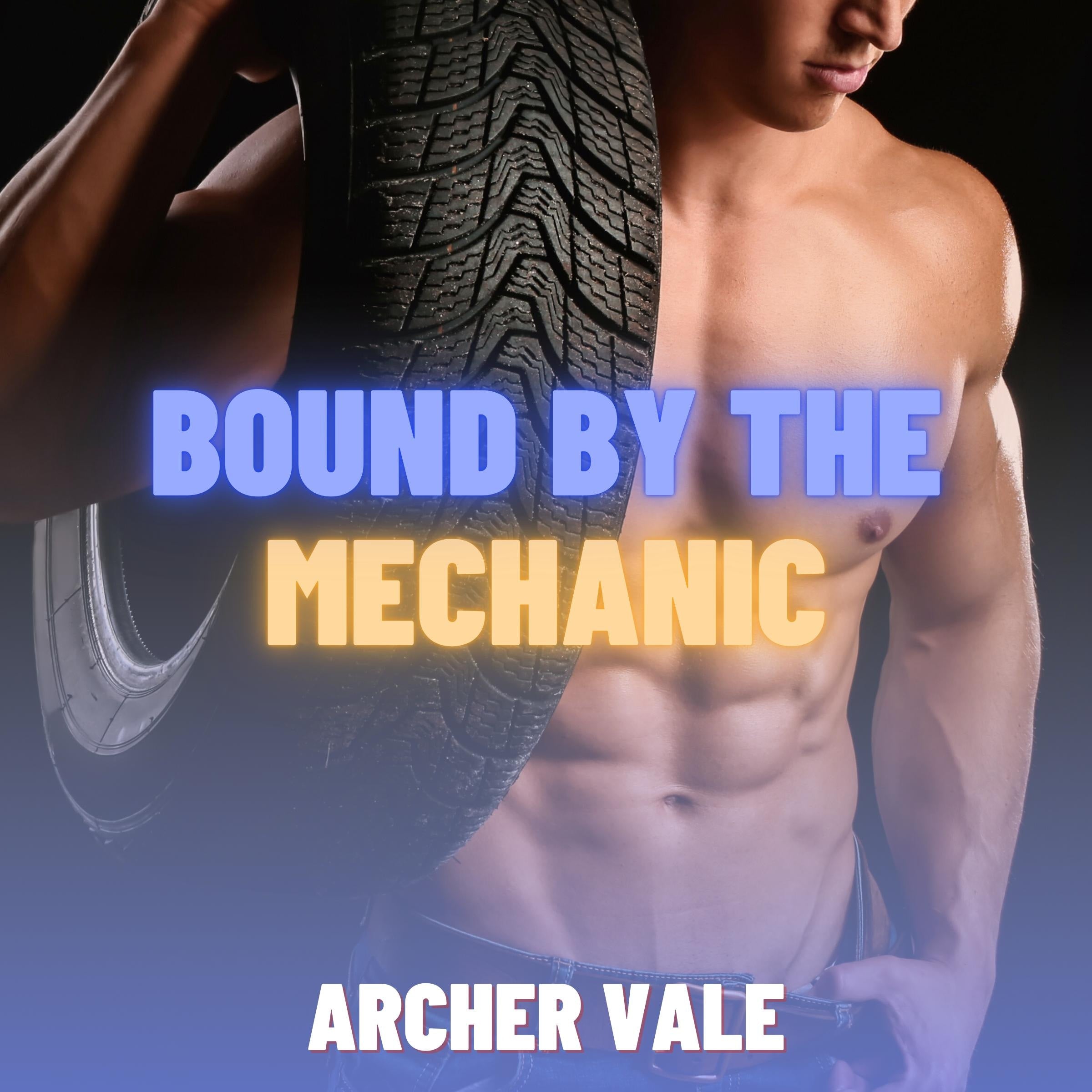 Bound by the Mechanic (Gay Pup Play Erotica)
