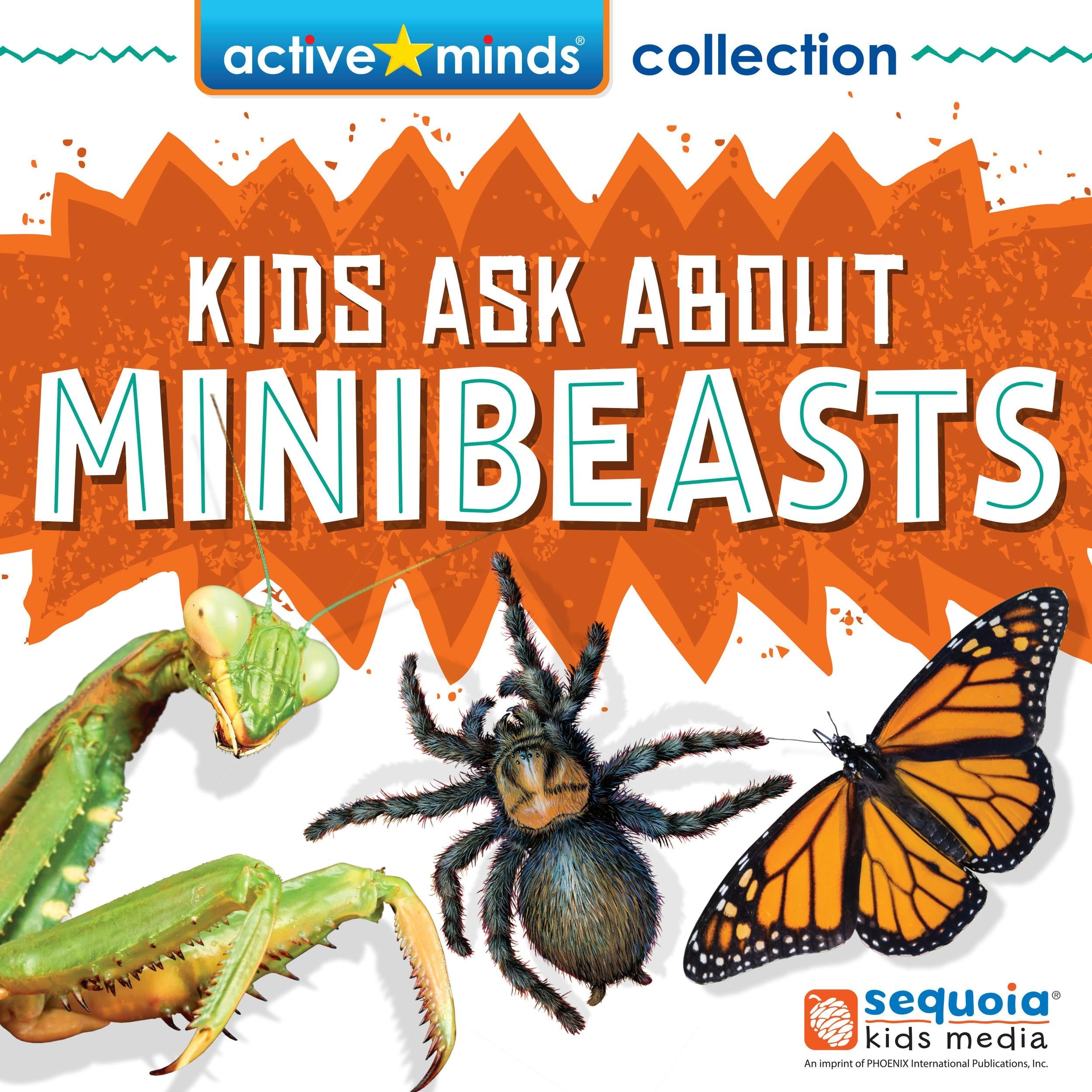 Active Minds Collection: Kids Ask About MINIBEASTS! (Unabridged)