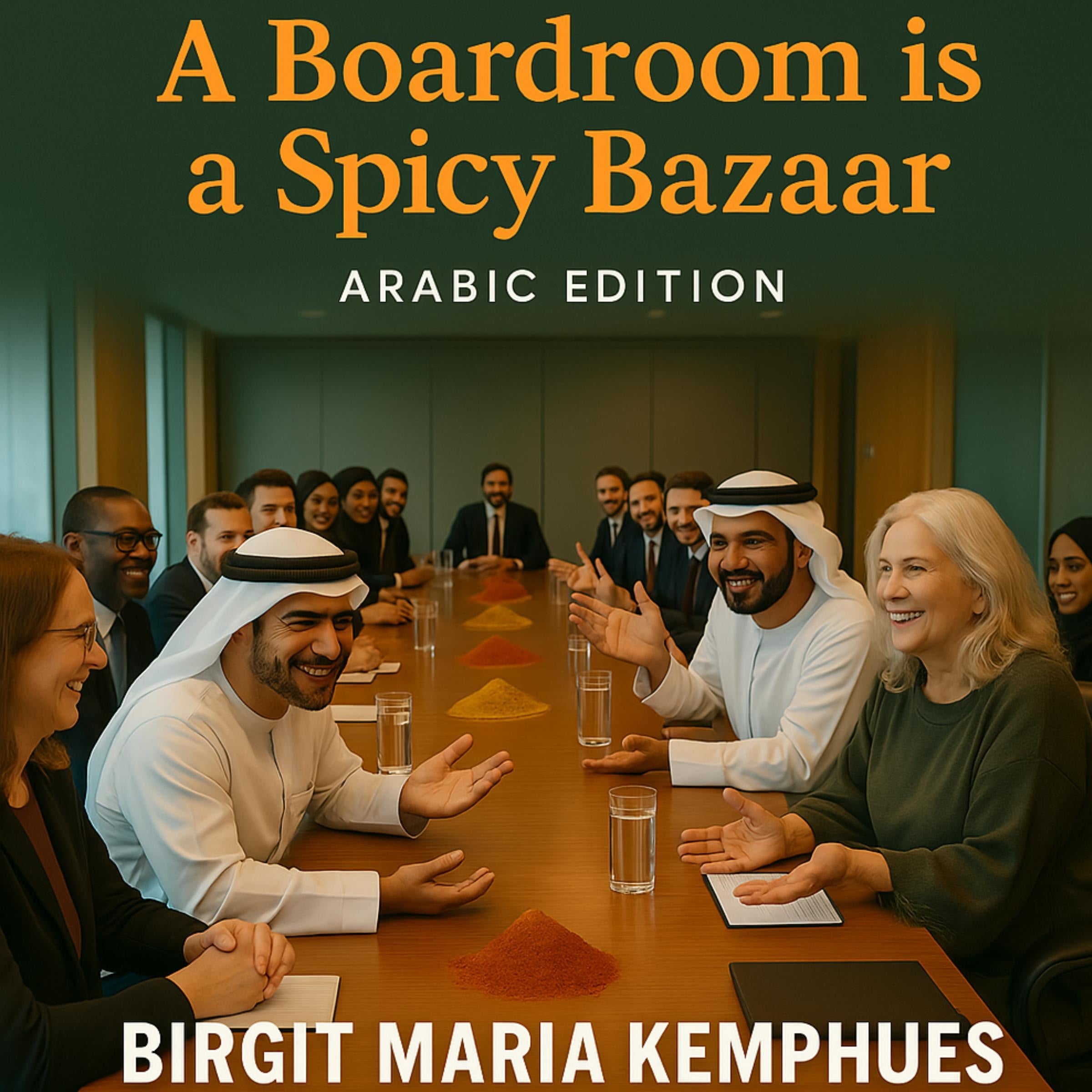 A Boardroom is a Spicy Bazaar - Arabic Edition