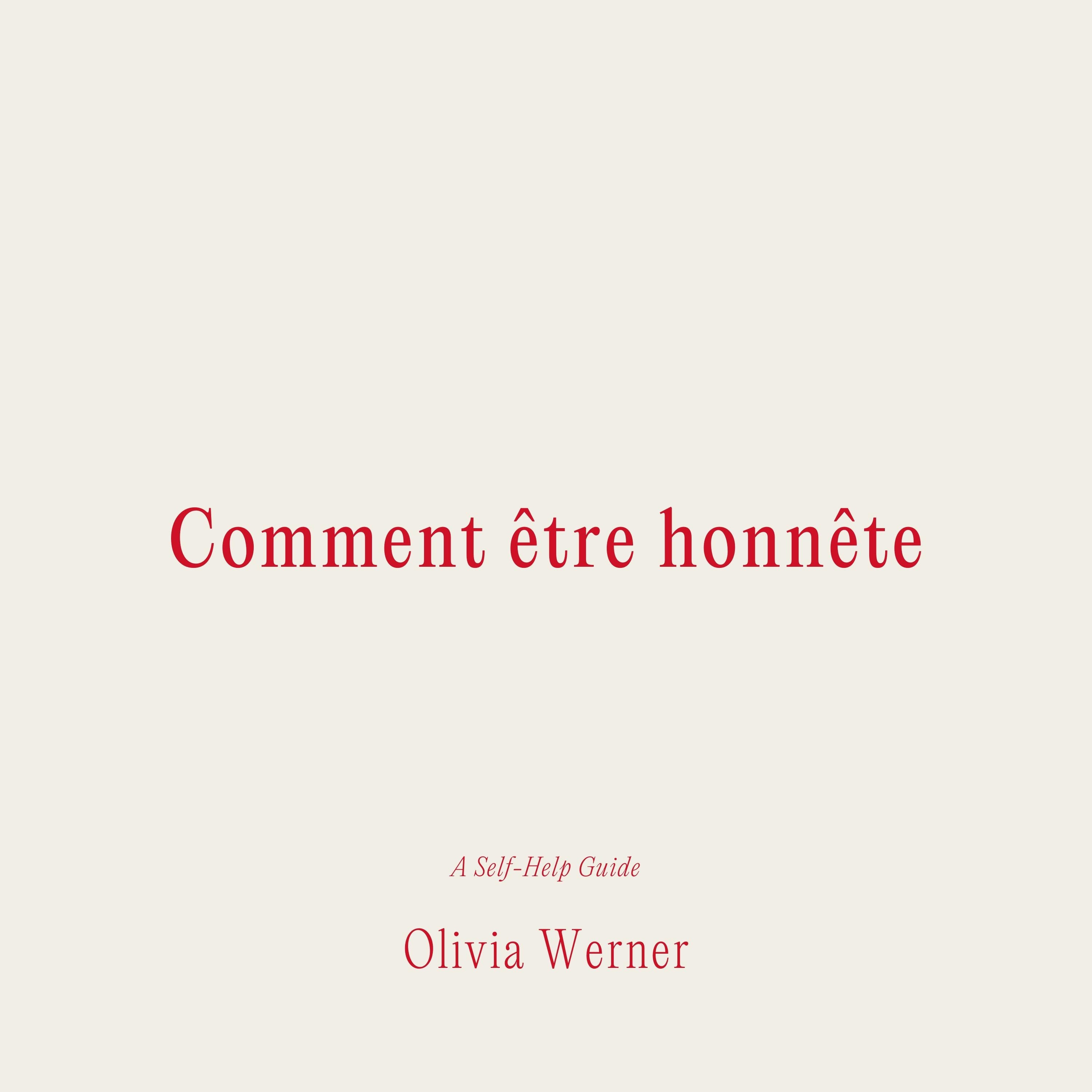 Comment être honnête