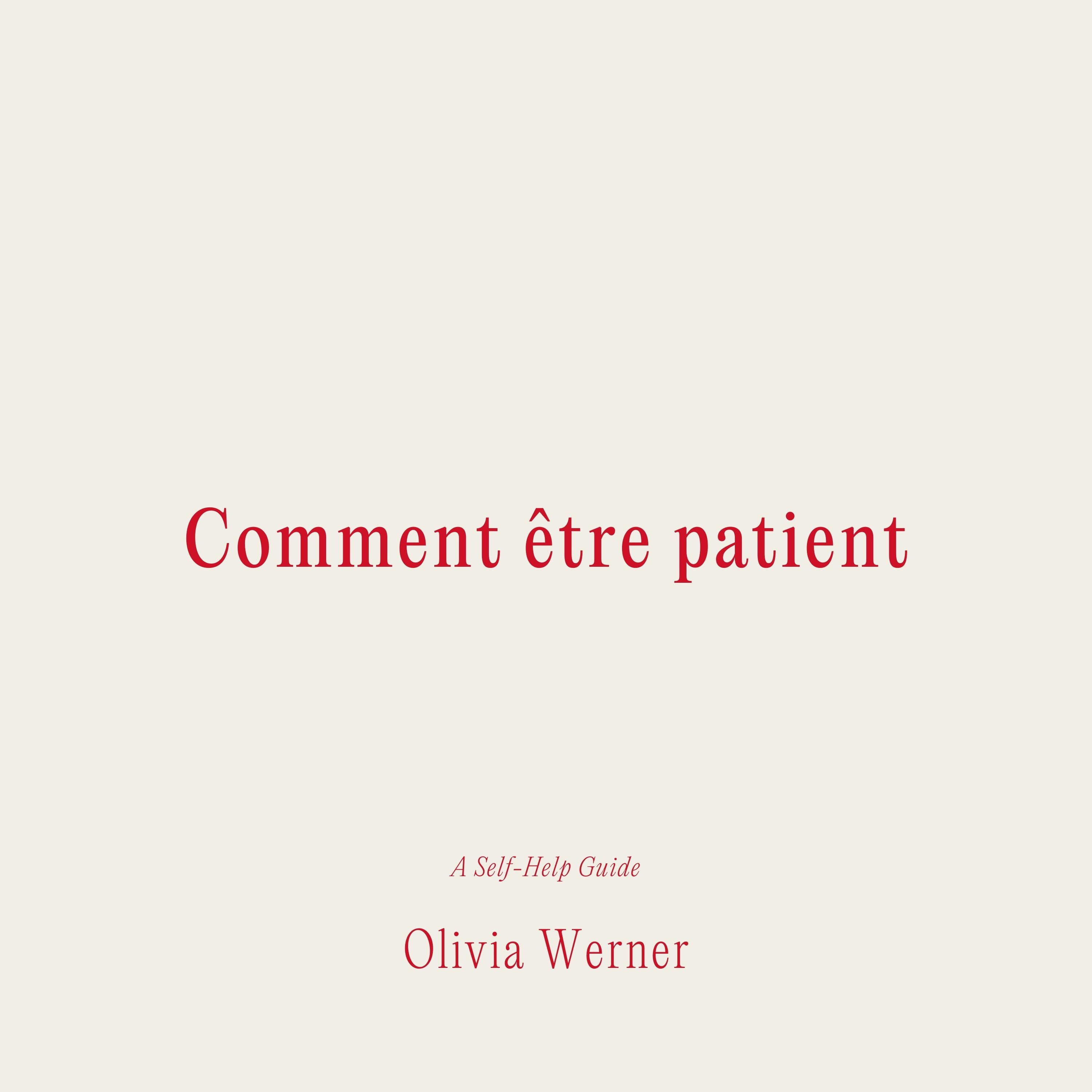 Comment être patient
