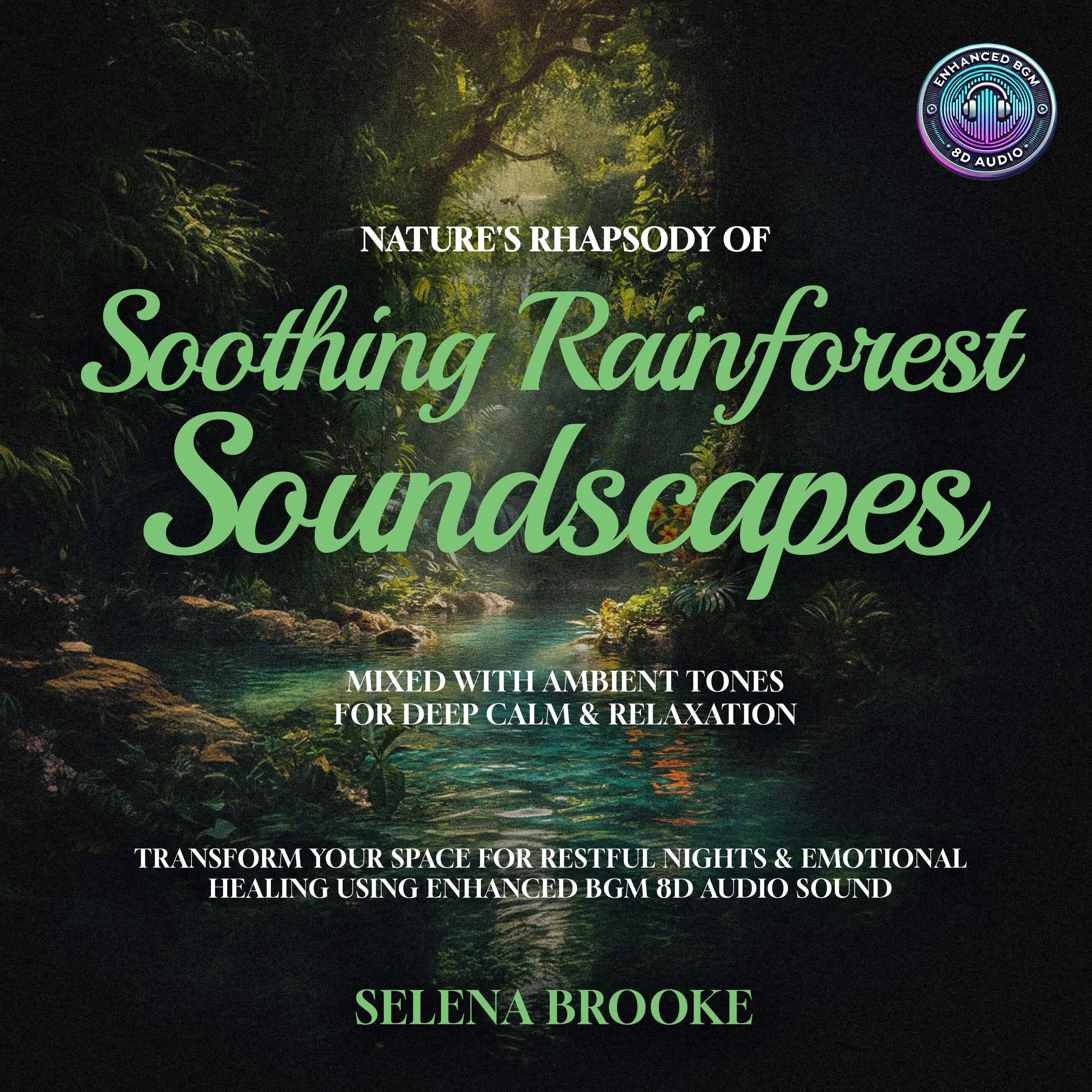 Nature's Rhapsody of Soothing Rainforest Soundscapes Mixed with Ambient Tones for Deep Calm & Relaxation