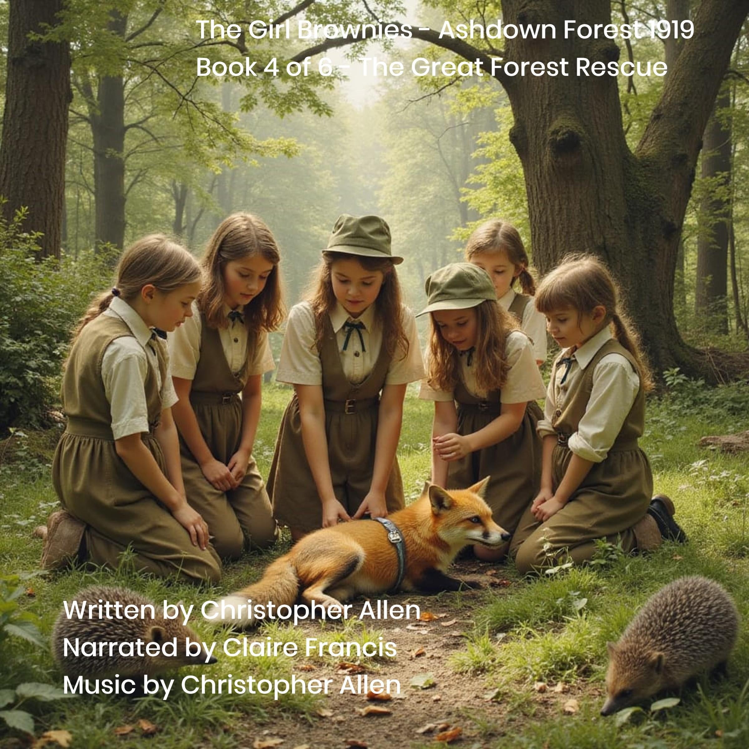 The Girl Brownies - Ashdown Forest 1919