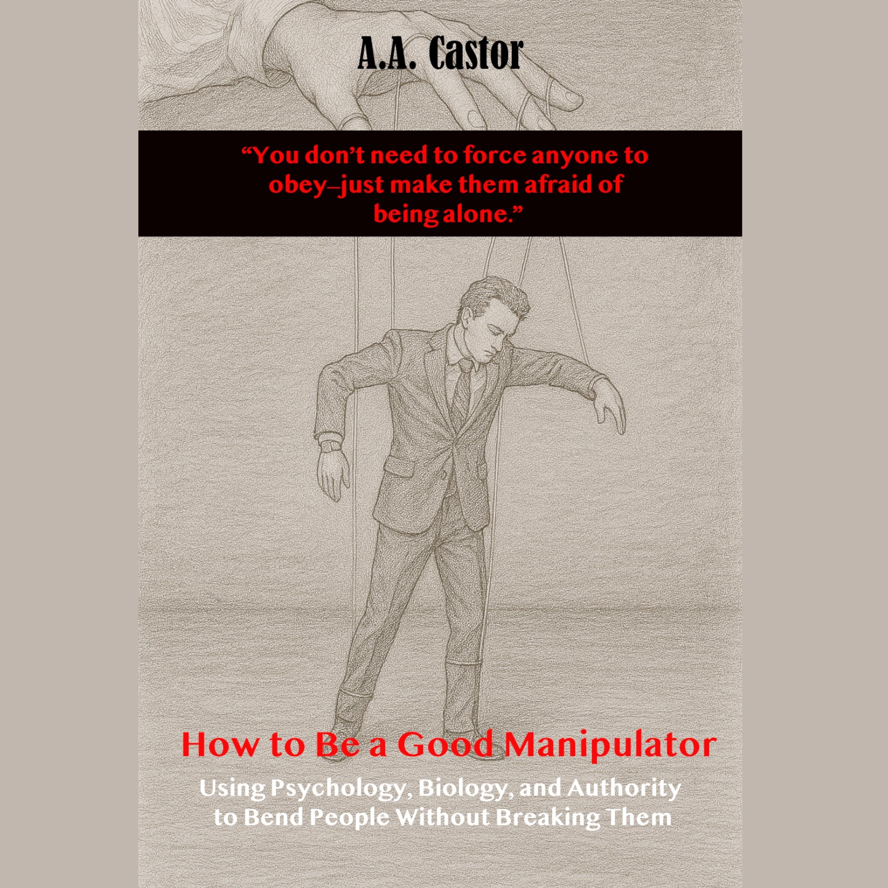 How to Be a Good Manipulator:  Using Psychology, Biology, and Authority to Bend People Without Breaking Them