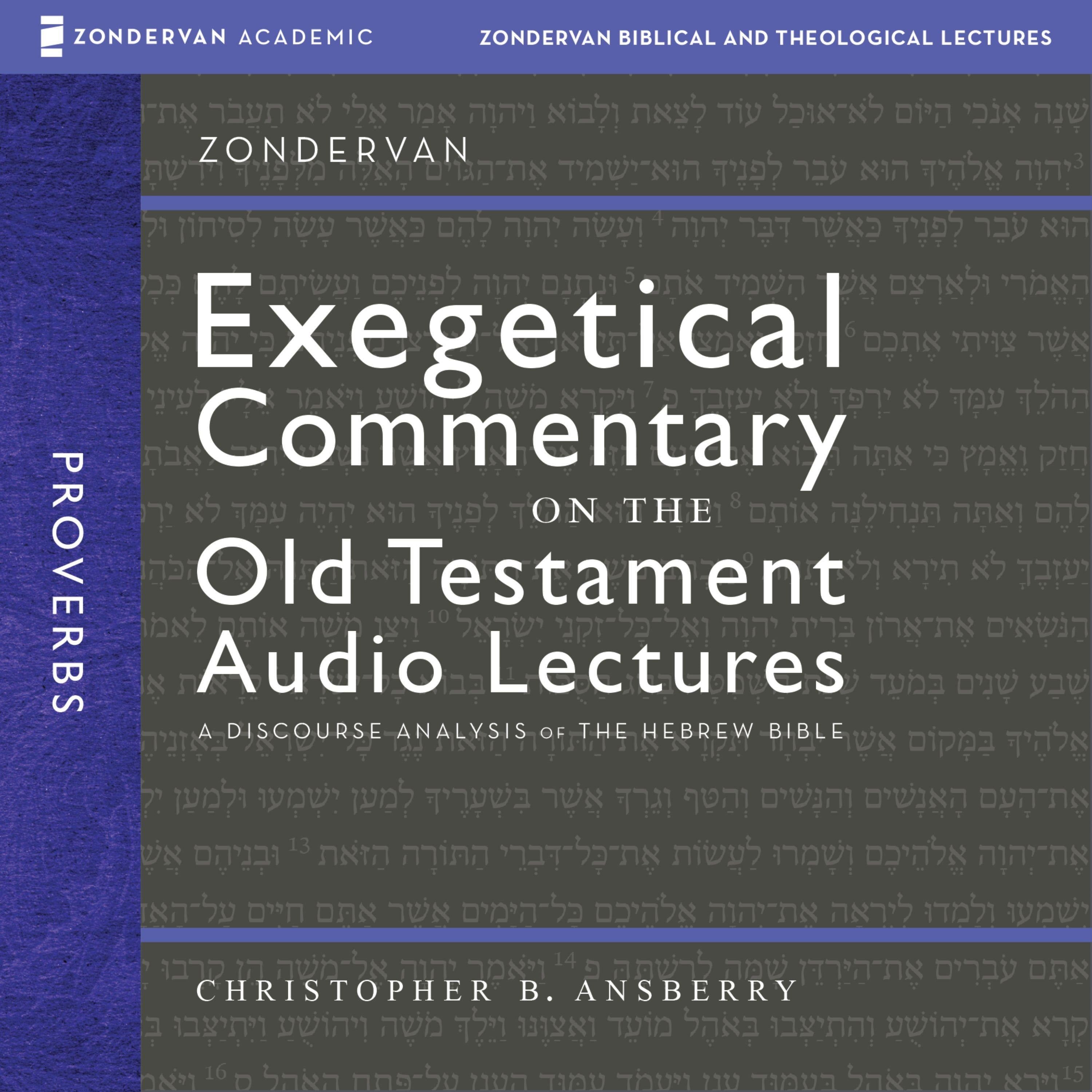 Proverbs: Audio Lectures