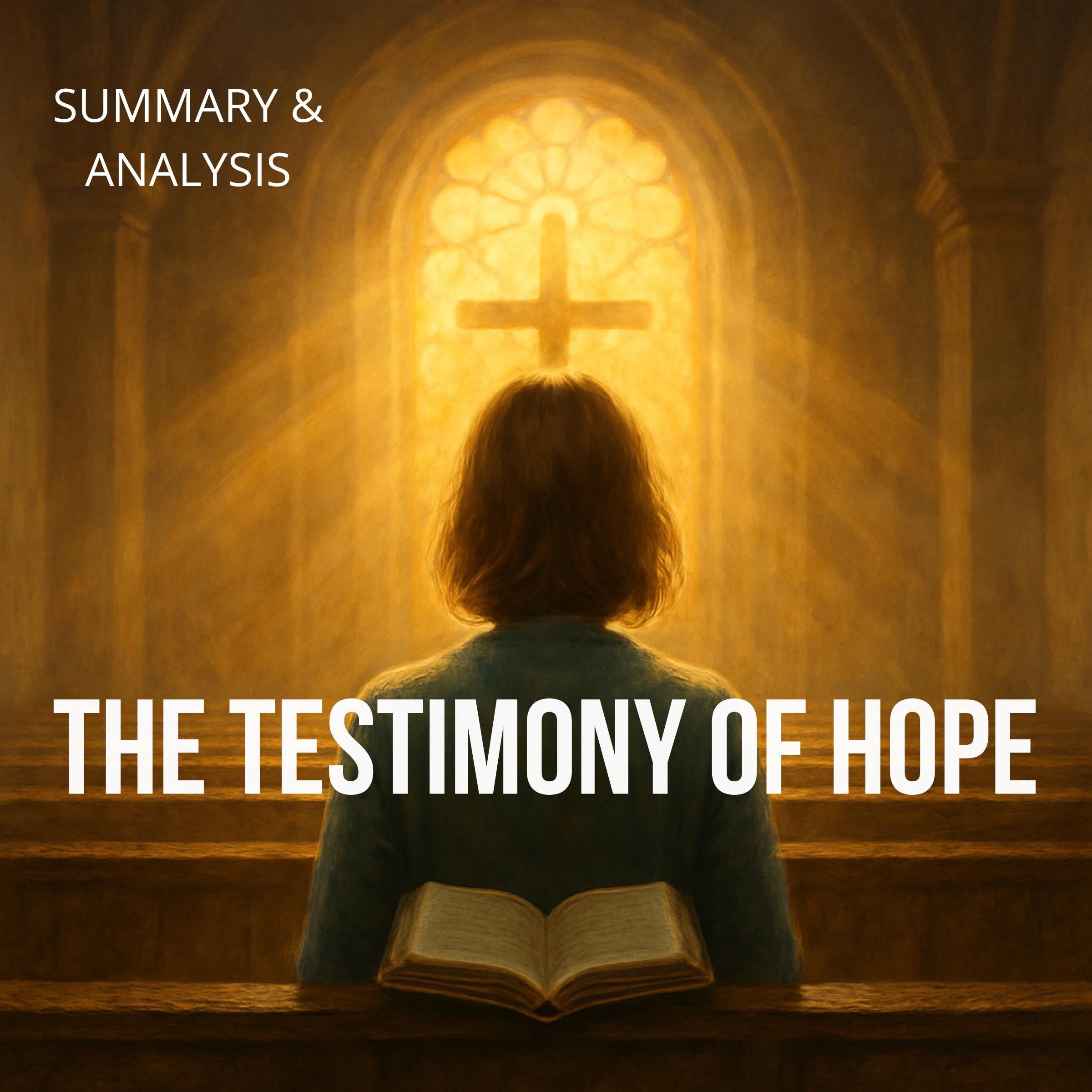 The Testimony of Hope: Book summary & analysis