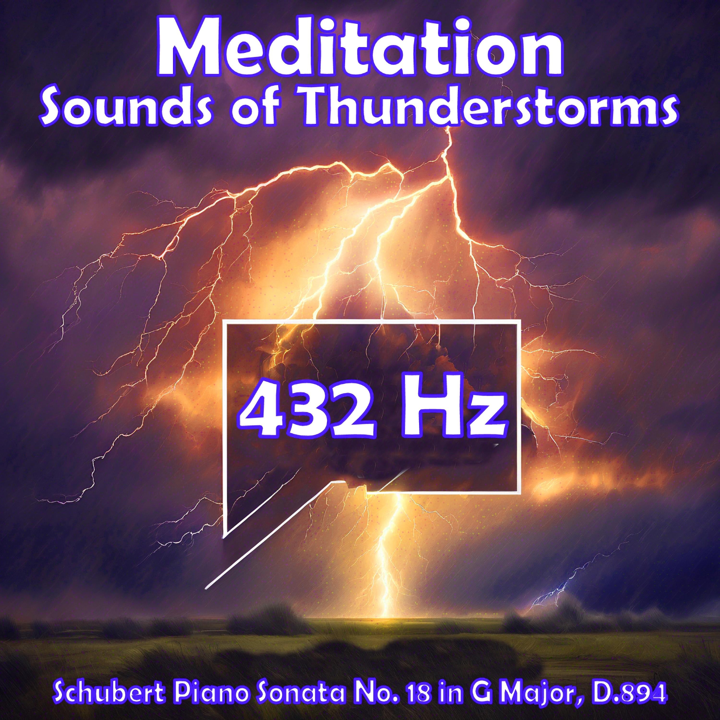 Meditation - Sounds of Thunderstorms (432 Hz Edition)