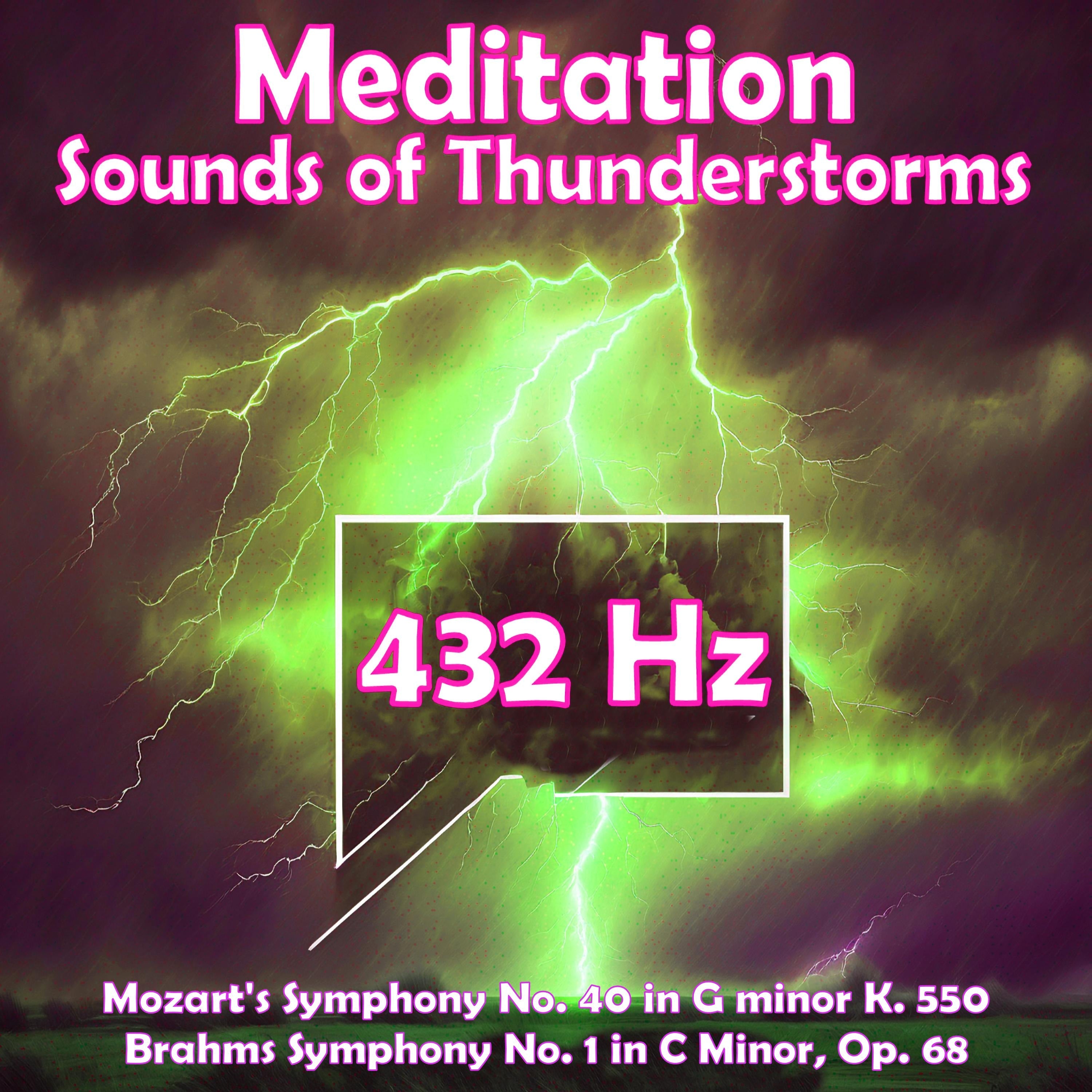 Meditation - Sounds of Thunderstorms (432 Hz Healing Music)