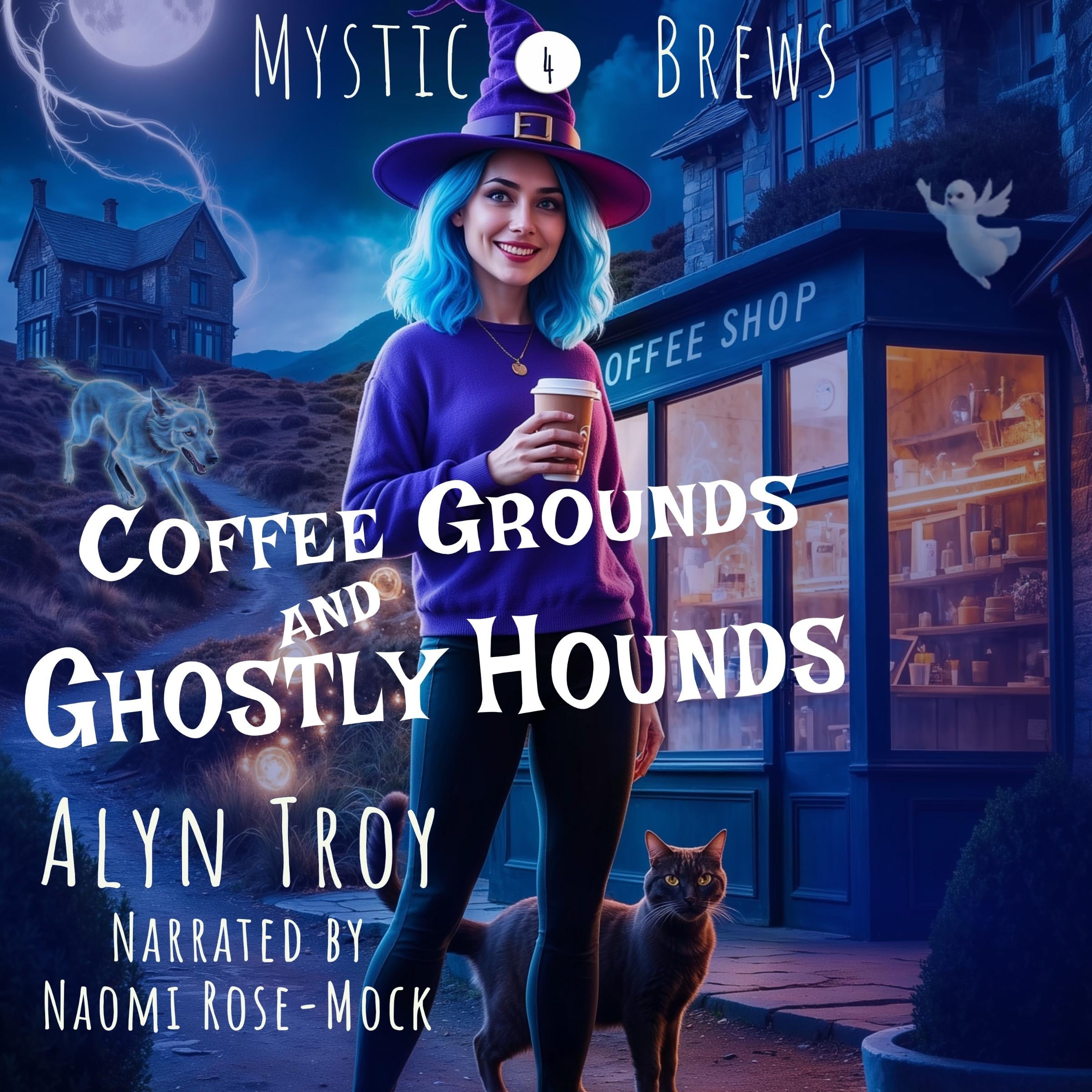 Coffee Grounds and Ghostly Hounds