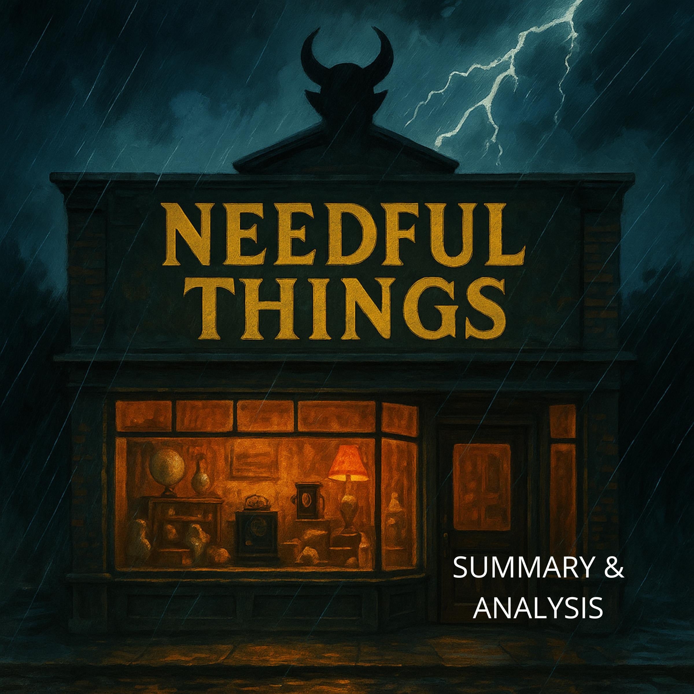 Needful Things: Book summary & analysis