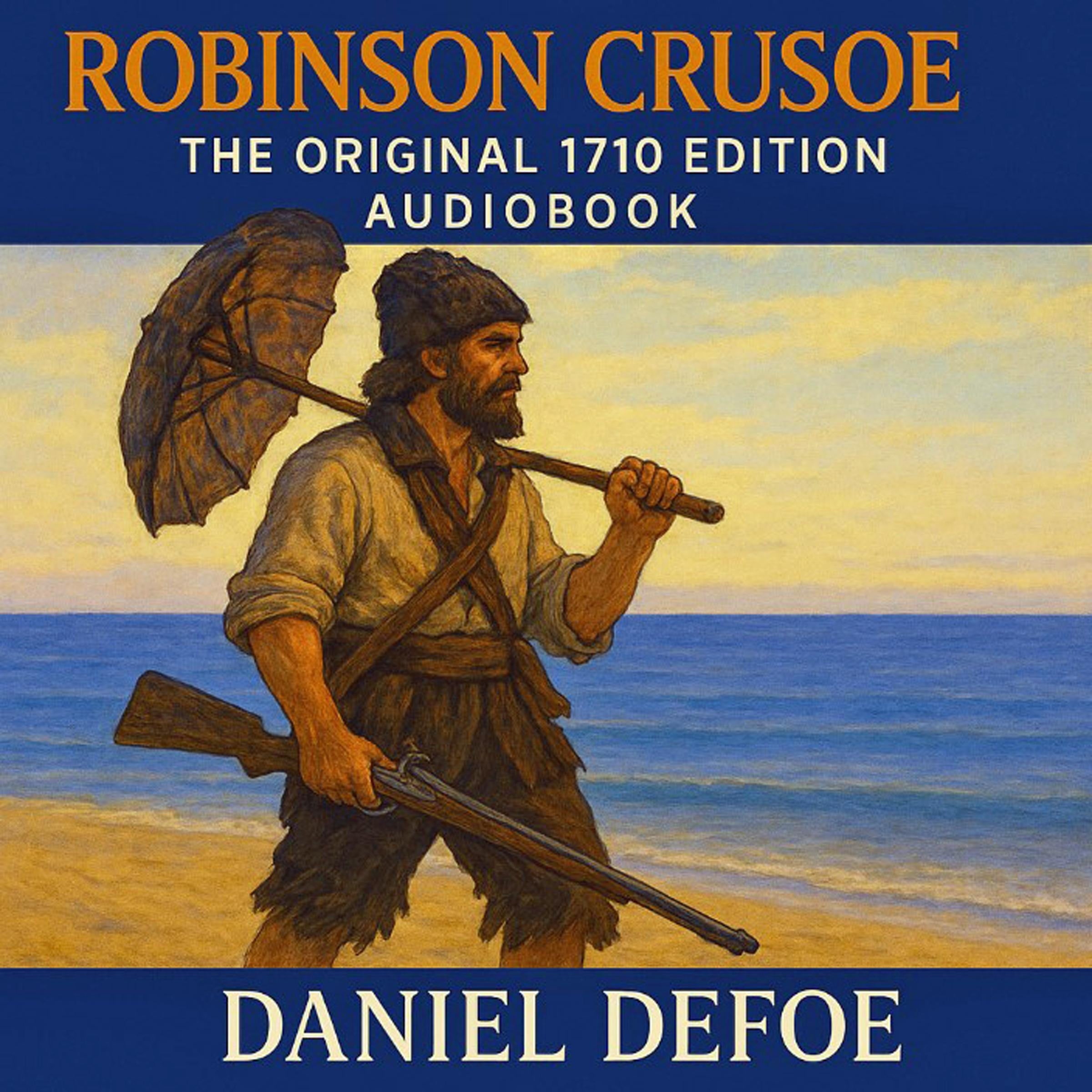Robinson Crusoe The Original 1719 Edition (A Daniel Defoe Classic Novel)
