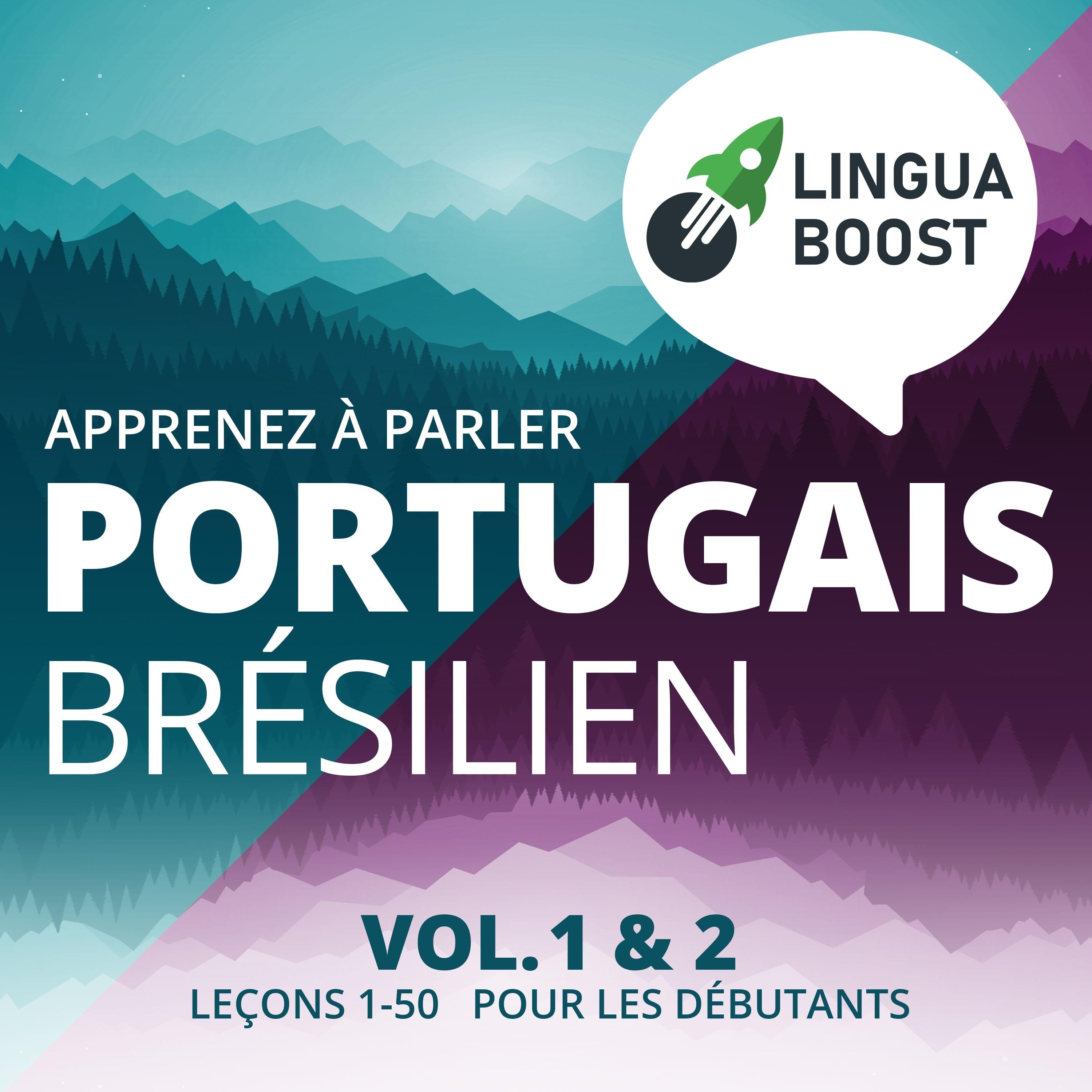 Apprenez à parler portugais brésilien. Vol. 1 & 2.