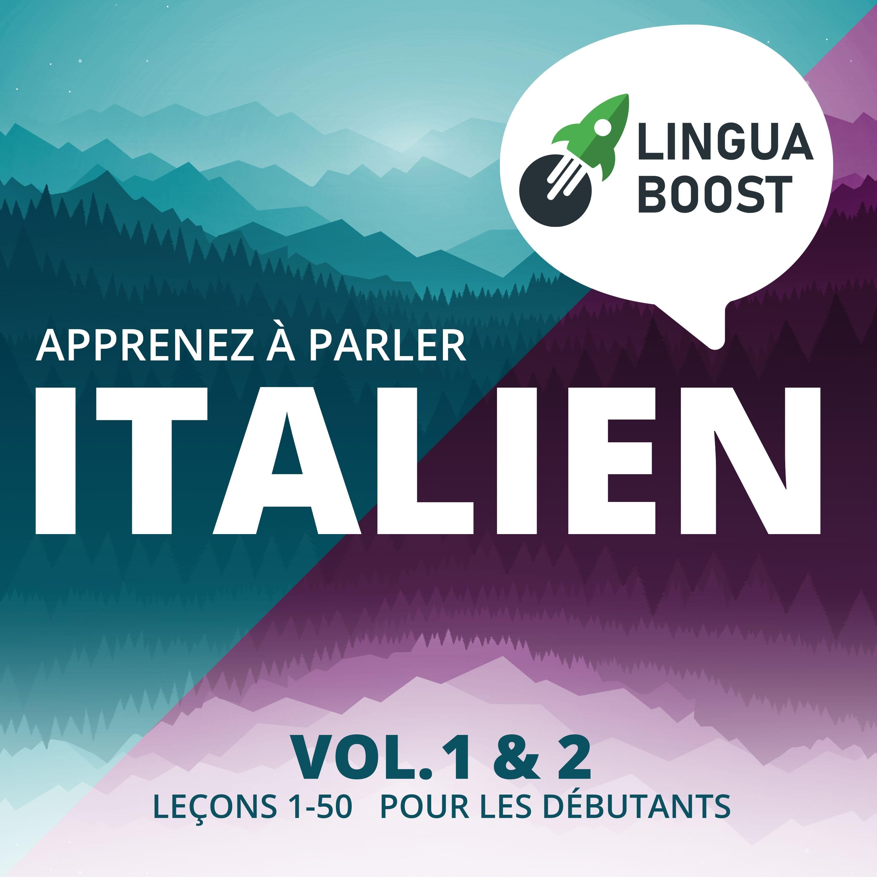 Apprenez à parler italien. Vol. 1 & 2.
